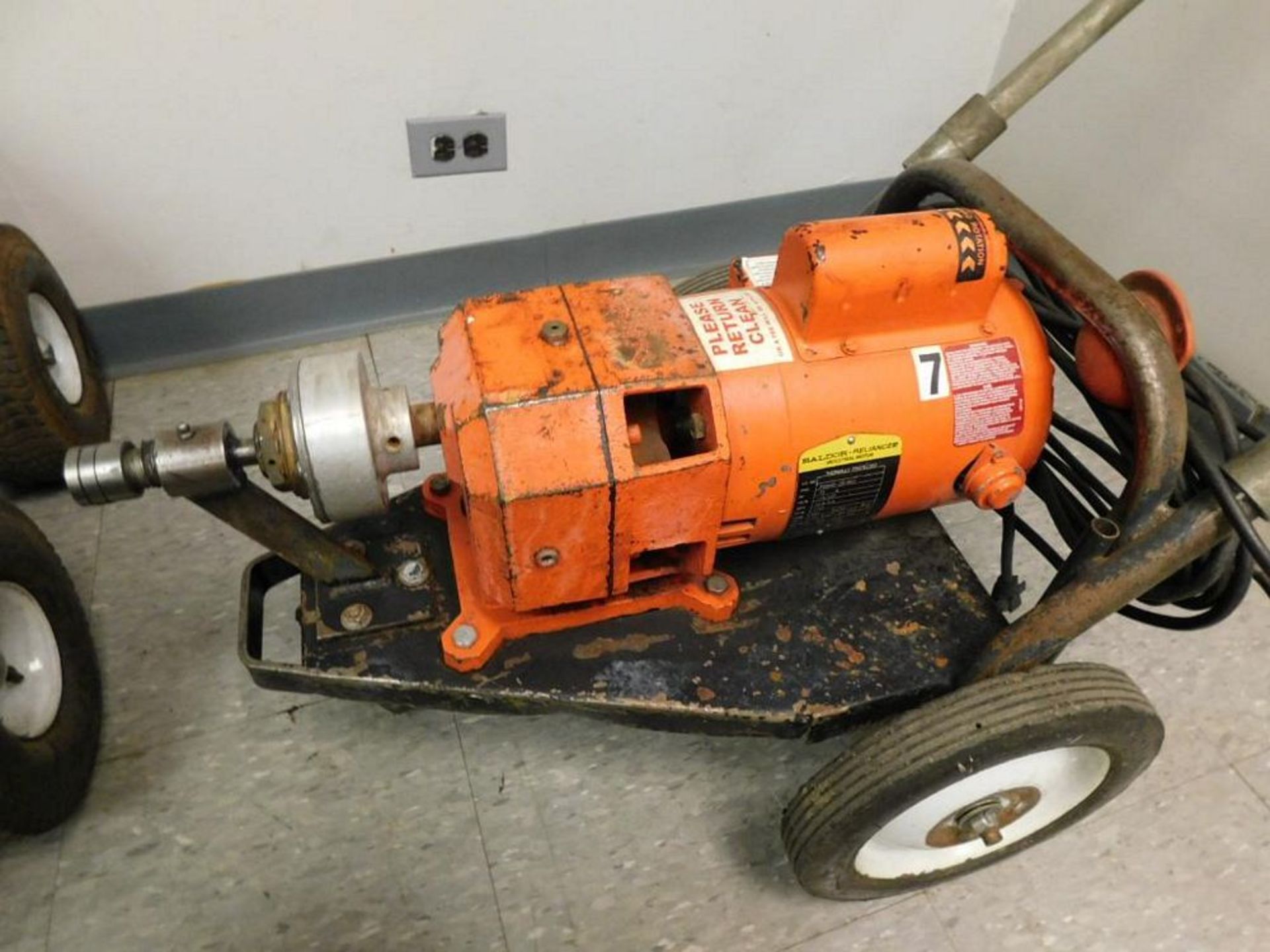 General Rod-Runner Sectional Drain Cleaner Model 88, .75 HP Electric Motor (Snake Not Included See - Image 3 of 4