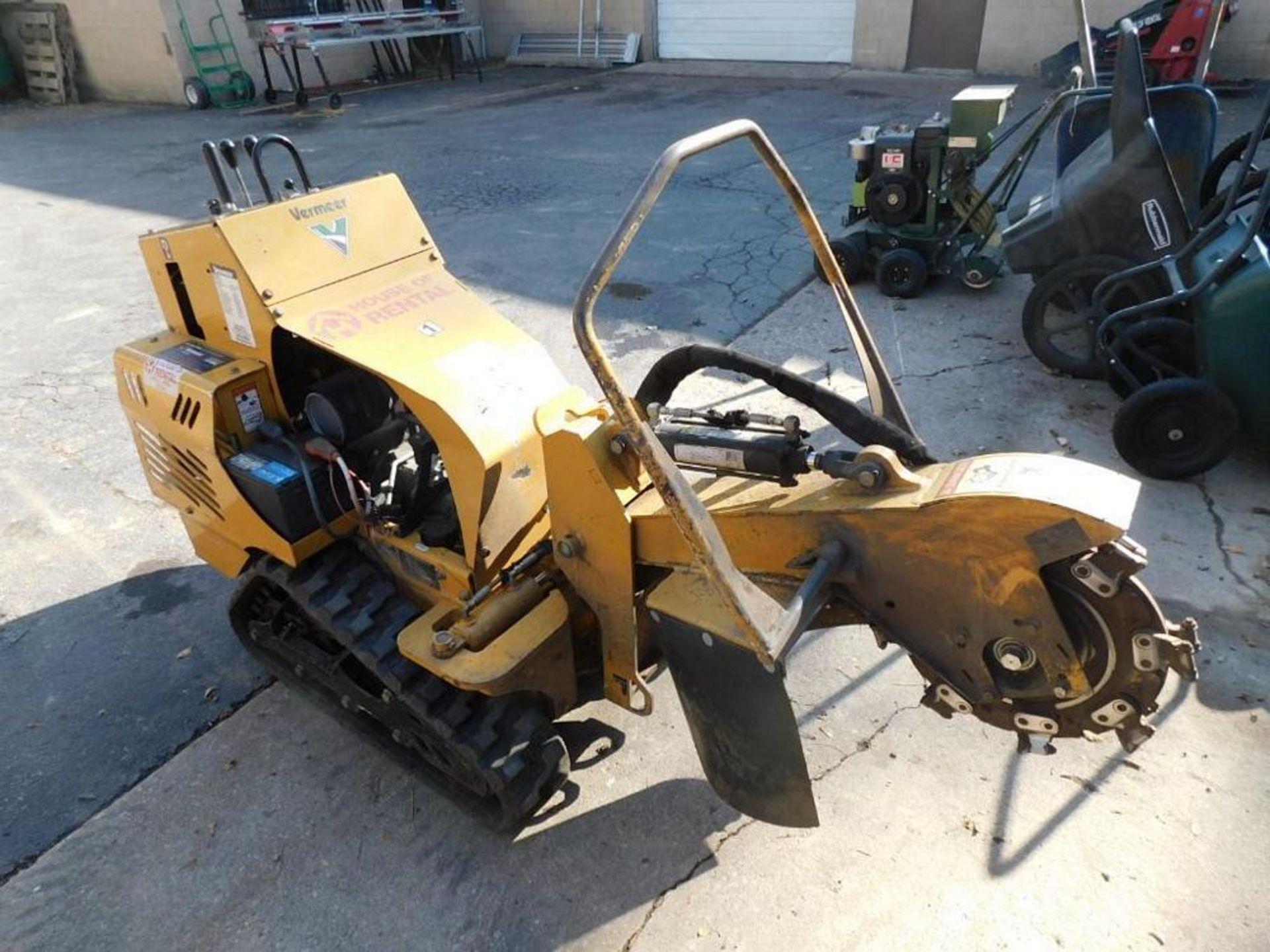 2016 Vermeer SC30 TX Gas Stump Cutter, VIN 1VRC070N1F1001131, 803 Indicated Hours (#1) (LOCATION: - Image 6 of 23