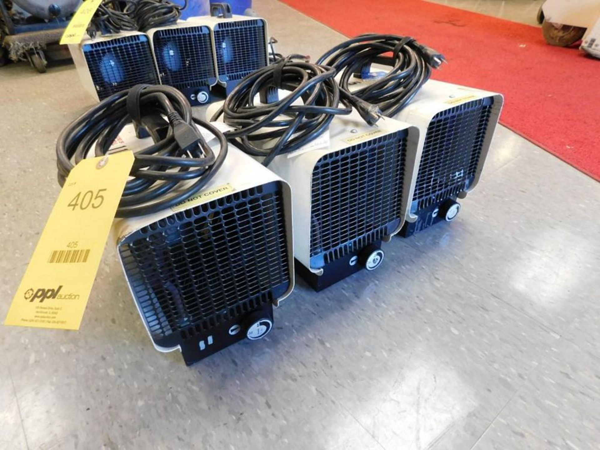 LOT: (3) Heat Wagon 1,500 watt Commercial/Industrial Movable Air Heaters (LOCATION: 318 N. Milwaukee