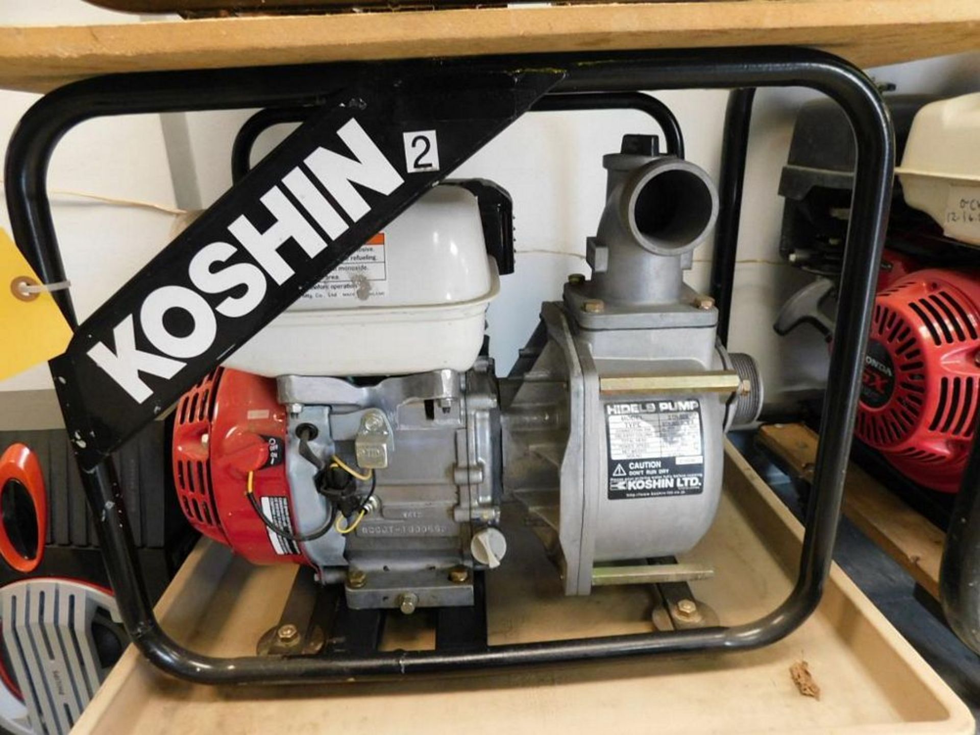 Koshin KTH-50X Gas 2" Semi-Trash Pump w/Honda GX120 Motor, 185 gpm (LOCATION: 318 N. Milwaukee Ave.,