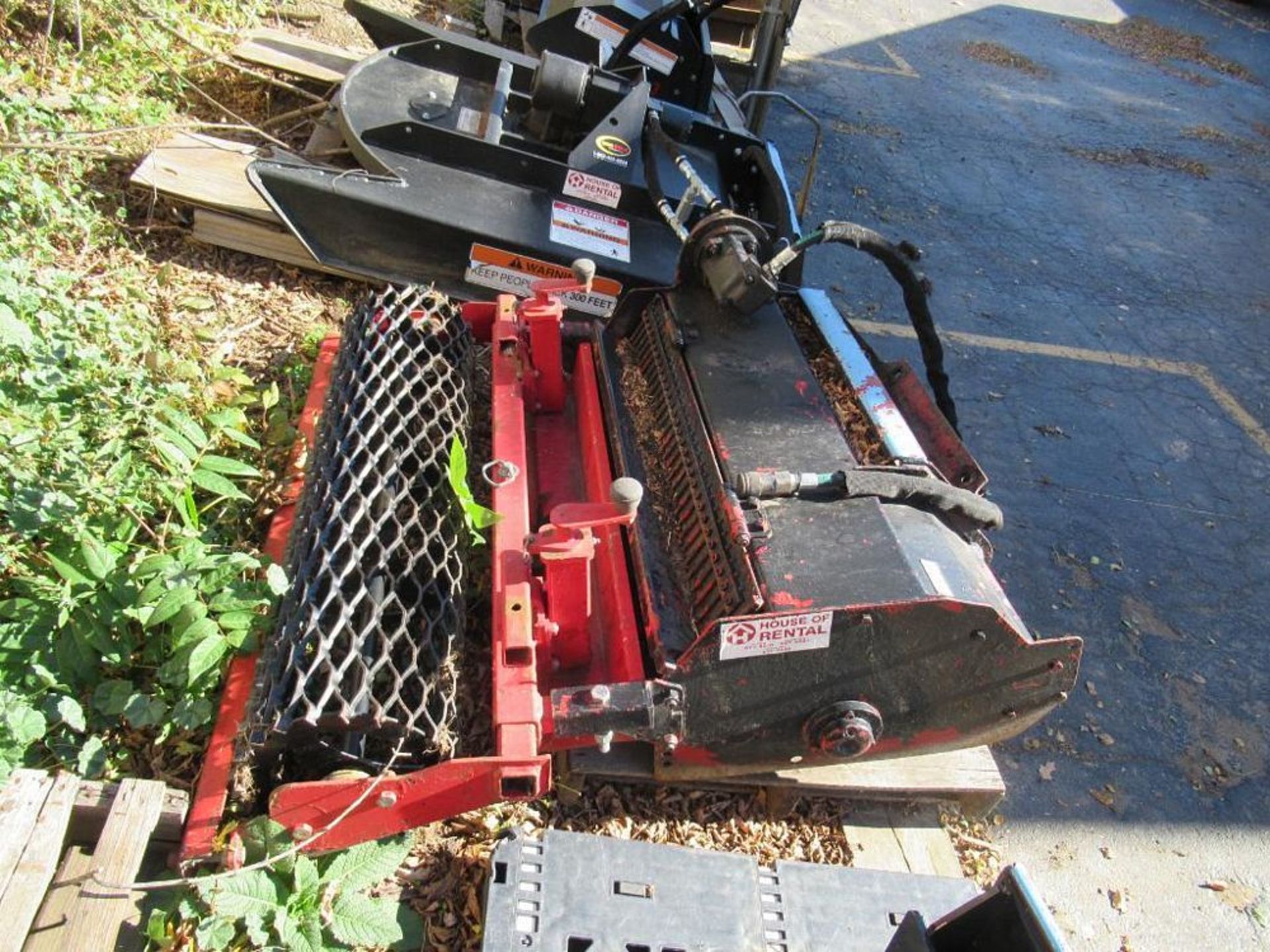 Seed Box/Mesh Roller Attachment (For Dingo) (LOCATION: 318 N. Milwaukee Ave., Wheeling, IL 60090)