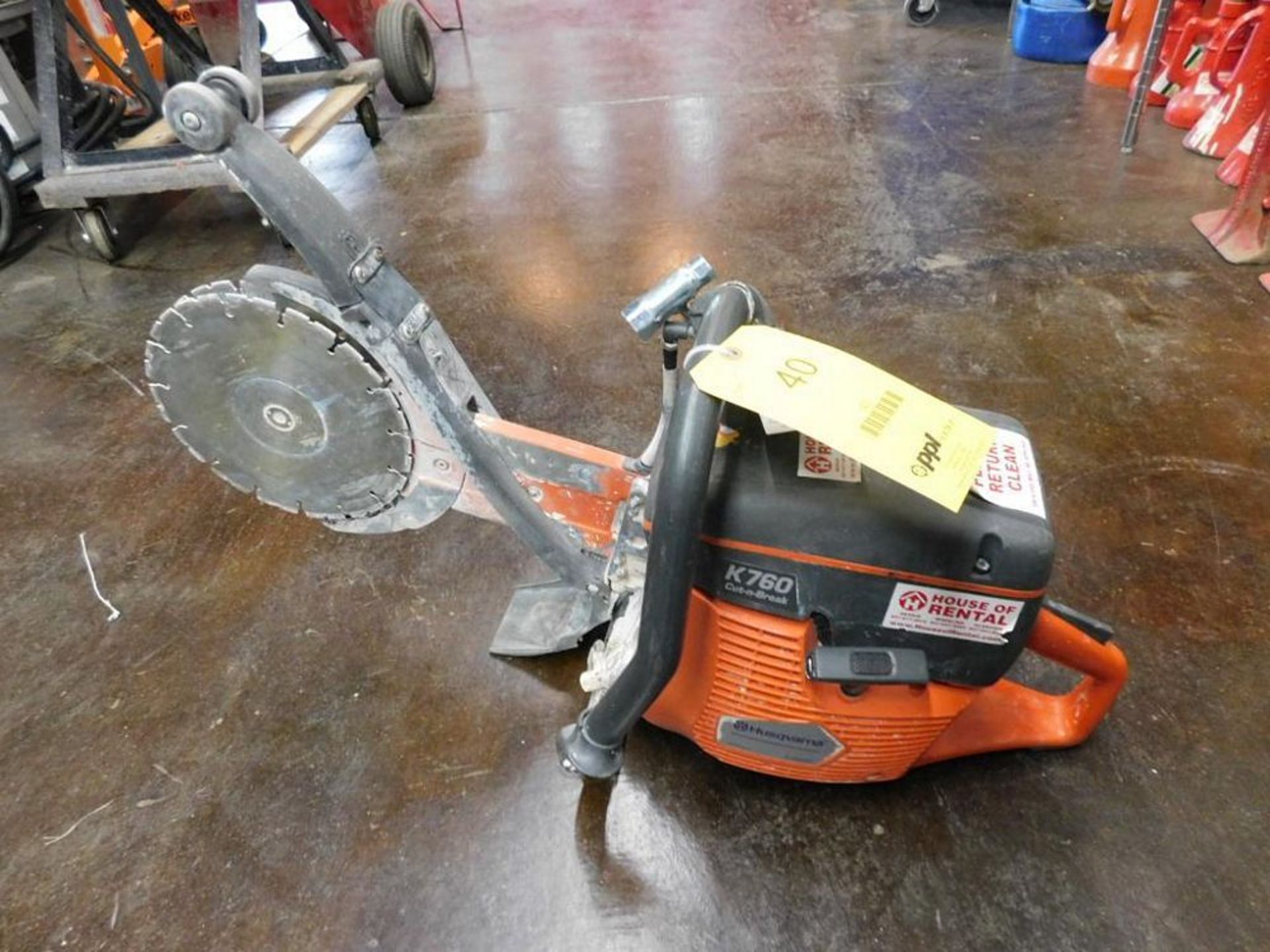 Husqvarna K760 Cut-N-Break Gas Saw w/Tool (LOCATION: 318 N. Milwaukee Ave., Wheeling, IL 60090) - Bild 3 aus 5