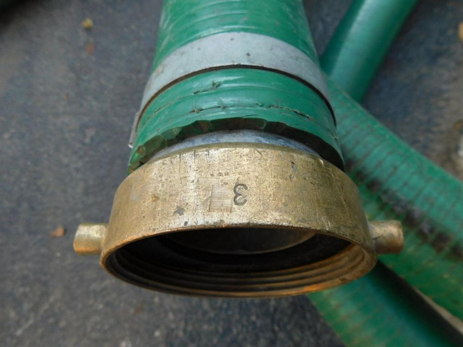 LOT: (2) Assorted 3" Trash Pump Intake Hoses with Strainers (LOCATION: 318 N. Milwaukee Ave., - Image 2 of 2