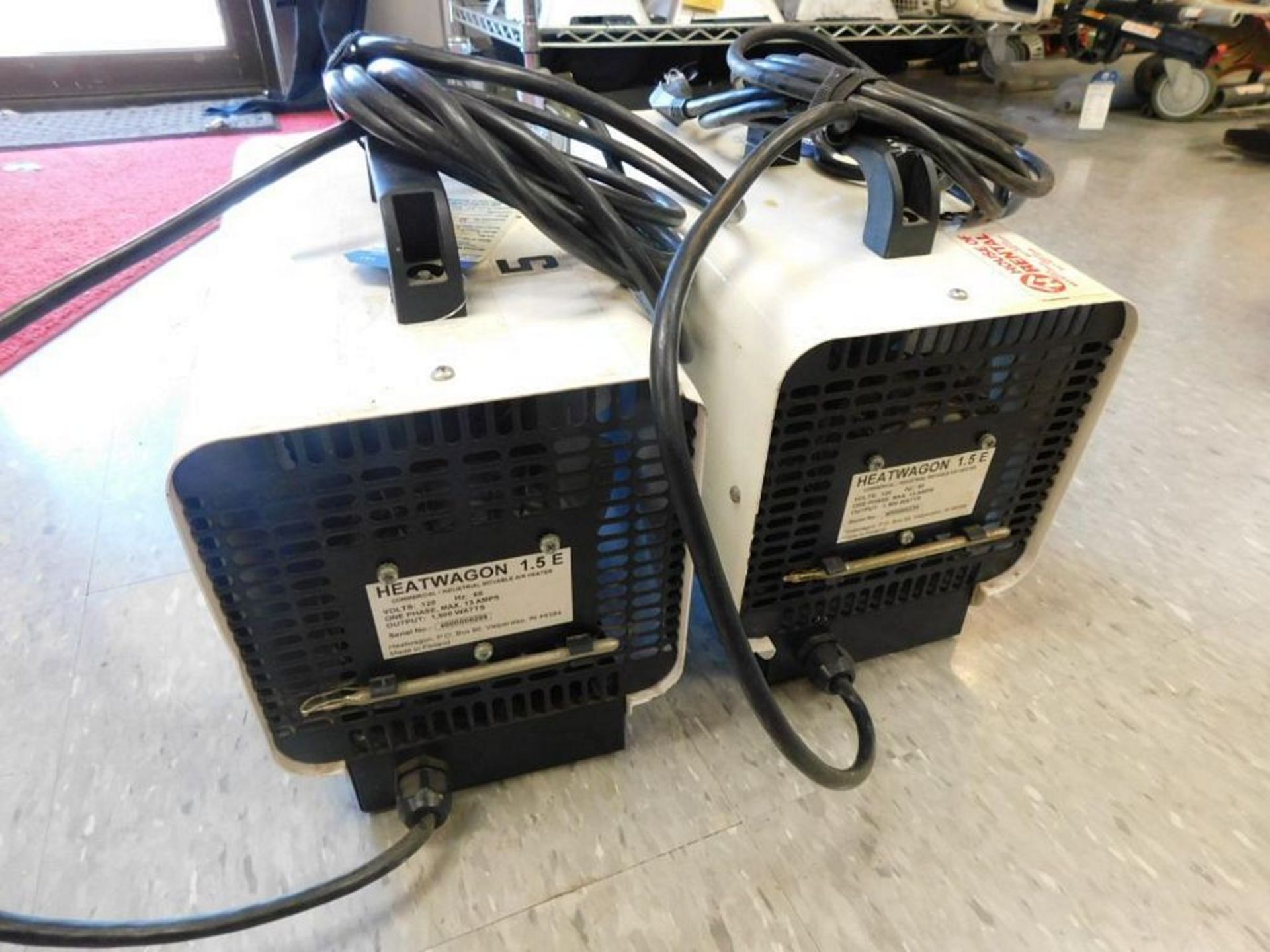 LOT: (2) Heat Wagon 1,500 watt Commercial/Industrial Movable Air Heaters (LOCATION: 318 N. Milwaukee - Image 3 of 4