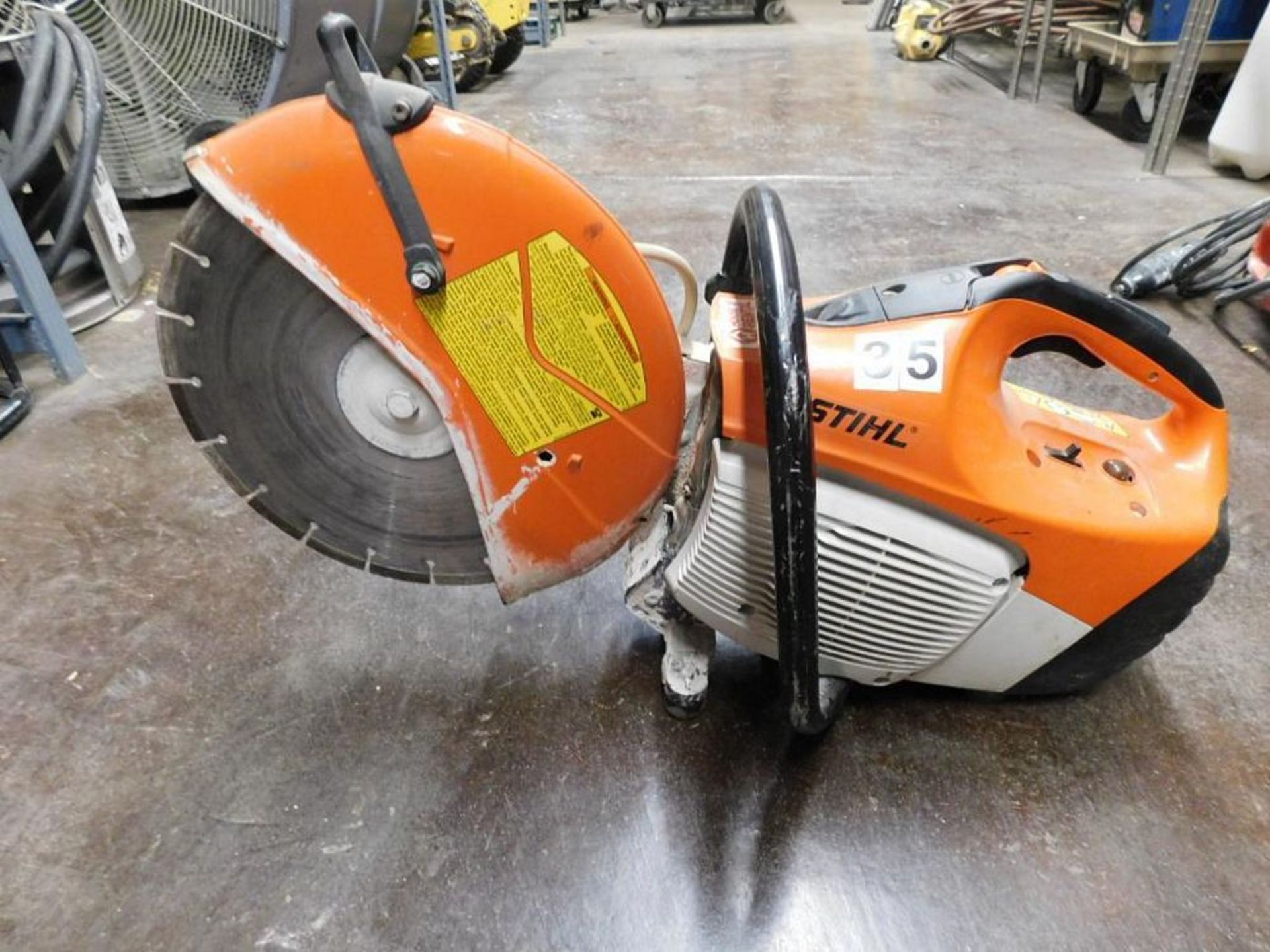 Stihl TS420 14" Gasoline Concrete Saw (LOCATION: 318 N. Milwaukee Ave., Wheeling, IL 60090)