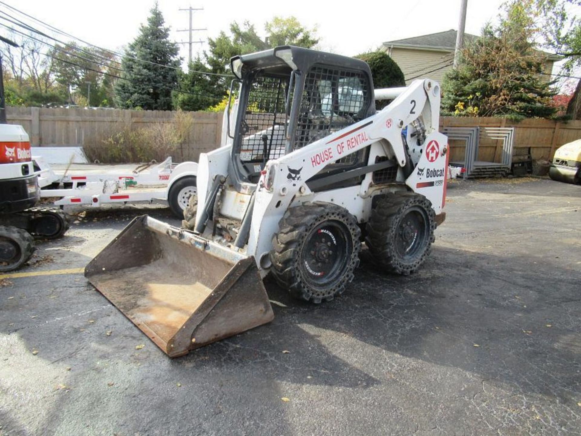 2011 Bobcat S650 Skid Steer, S/N A3NV14155, 6 ft. General Purpose Bucket, 868 Hours Indicated (