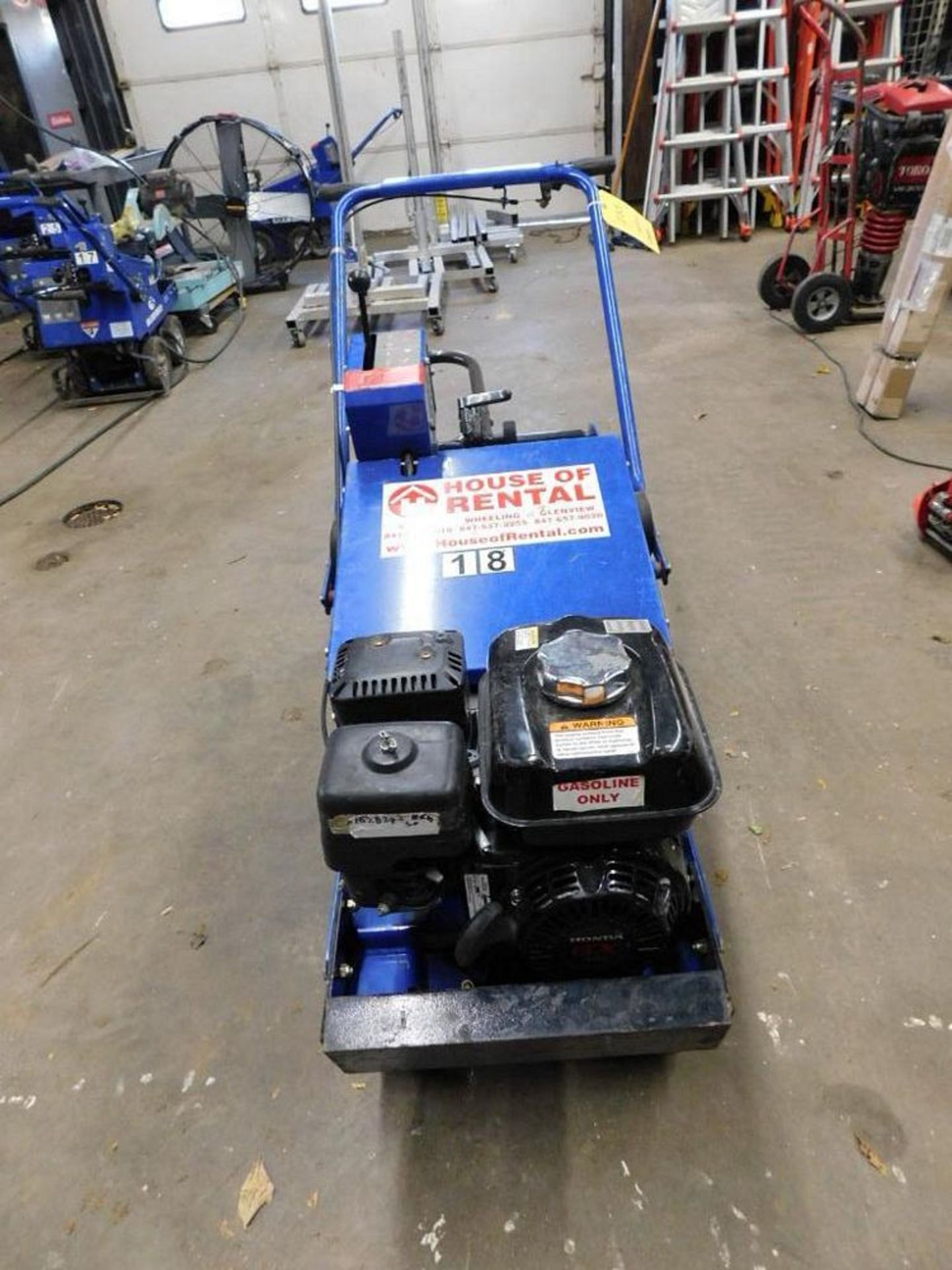 18" Bluebird SC550 Sod Cutter, w/Honda GX 160 Gas Motor (#18) (LOCATION: 318 N. Milwaukee Ave., - Image 4 of 5