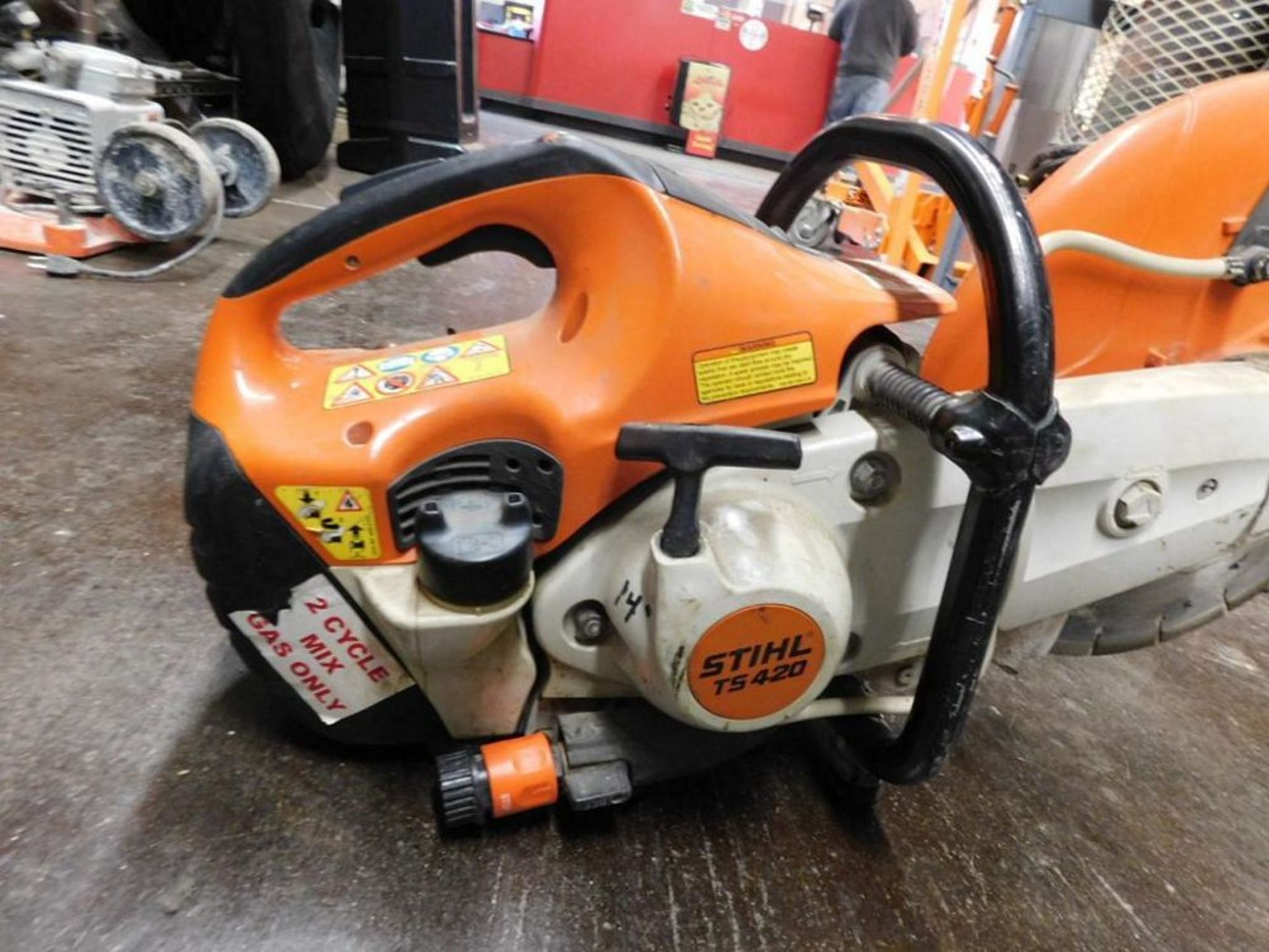 Stihl TS420 14" Gasoline Concrete Saw (LOCATION: 318 N. Milwaukee Ave., Wheeling, IL 60090) - Image 3 of 4