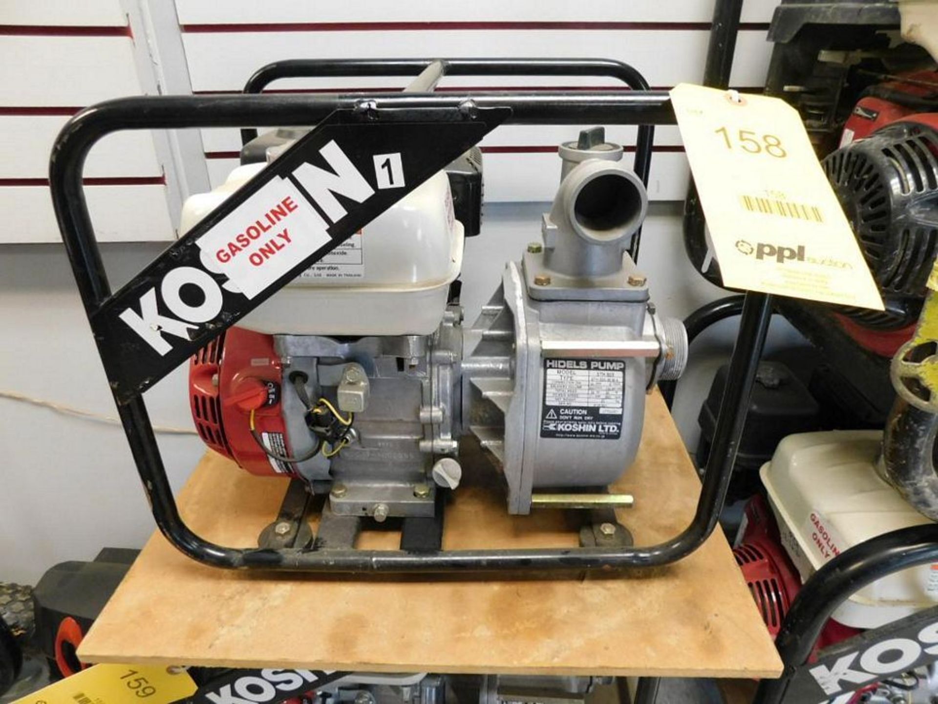 Koshin KTH-50X Gas 2" Semi-Trash Pump w/Honda GX120 Motor, 185 gpm (LOCATION: 318 N. Milwaukee Ave.,