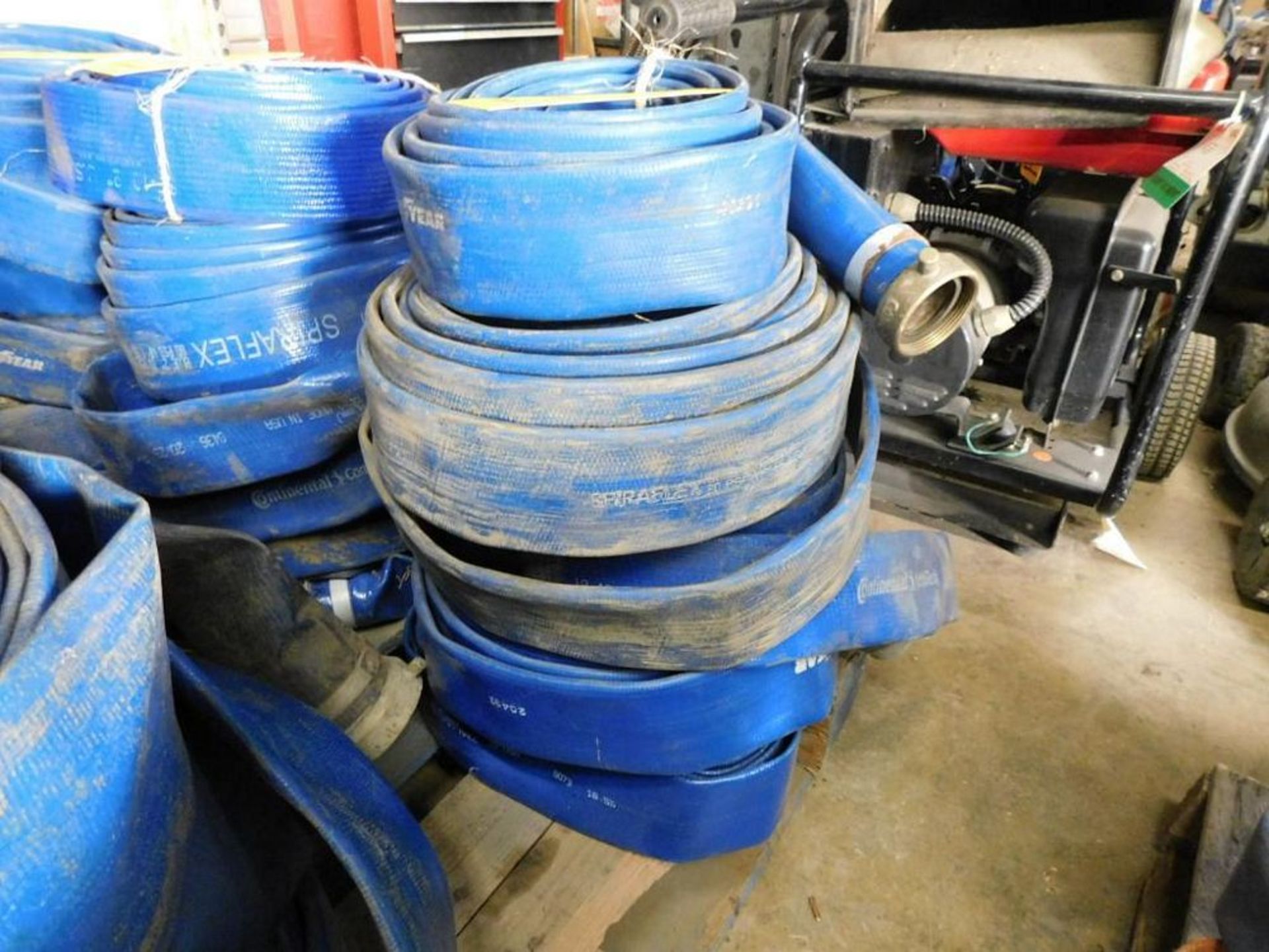 LOT: (5) Assorted 2" Discharge Hoses (LOCATION: 318 N. Milwaukee Ave., Wheeling, IL 60090)