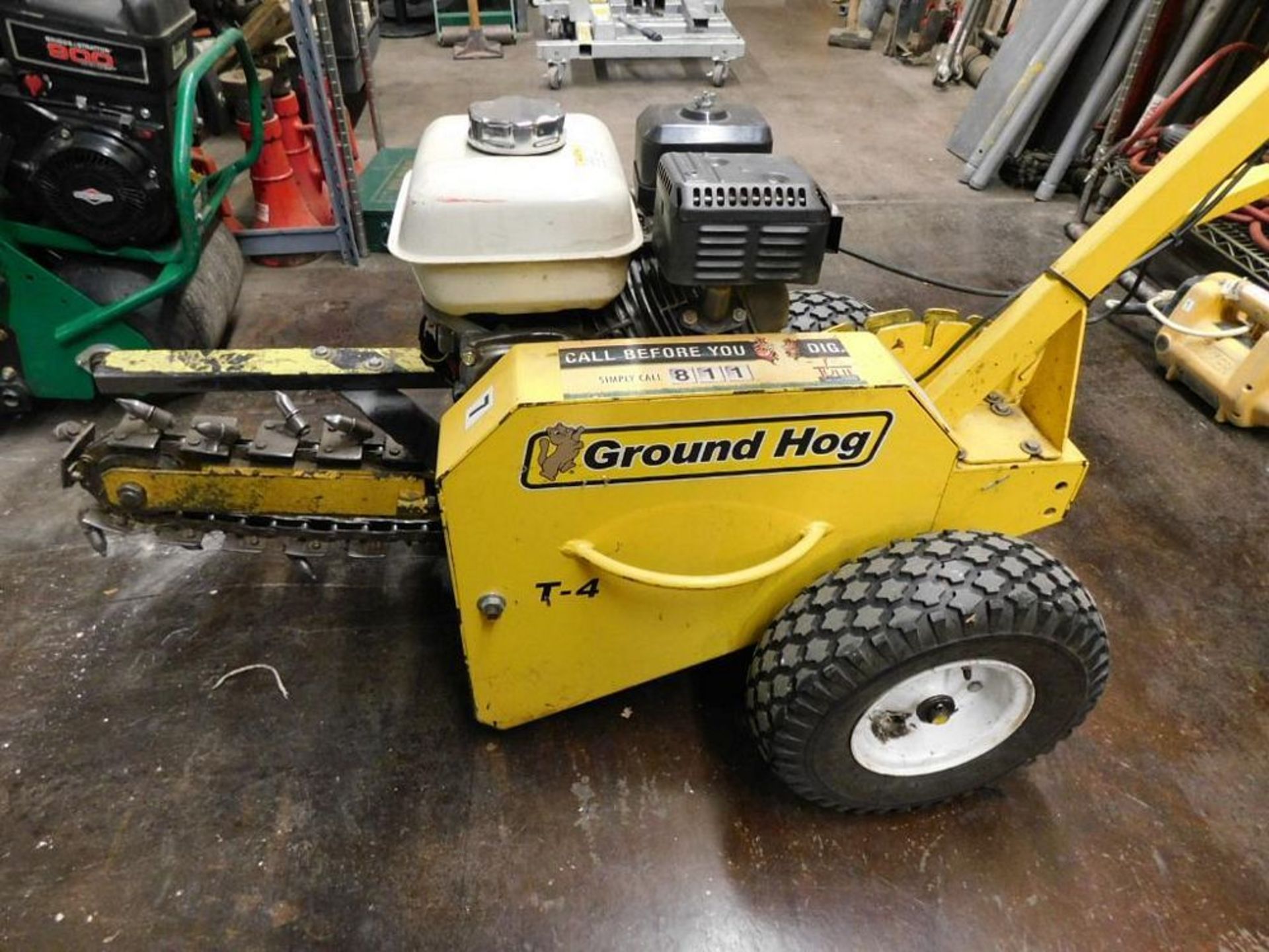 Groundhog T-4 Trencher w/Honda GX 160 Motor (LOCATION: 318 N. Milwaukee Ave., Wheeling, IL 60090) - Image 3 of 5