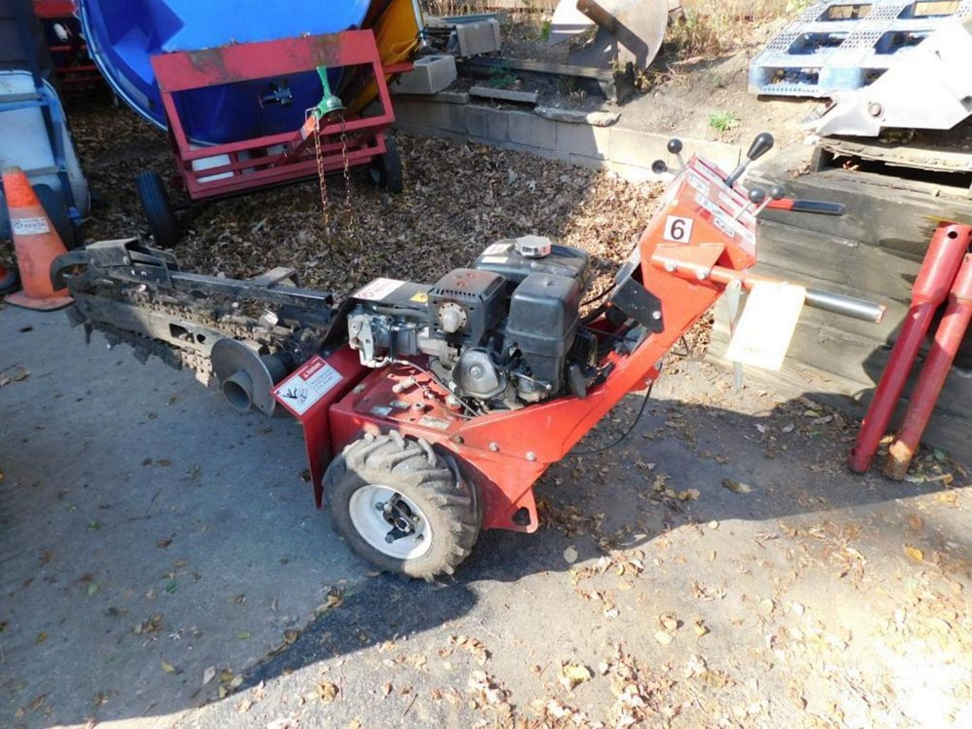 Barreto 6" x 24" Hydrostatic Trencher, M2492 (LOCATION: 318 N. Milwaukee Ave., Wheeling, IL 60090) - Bild 2 aus 6