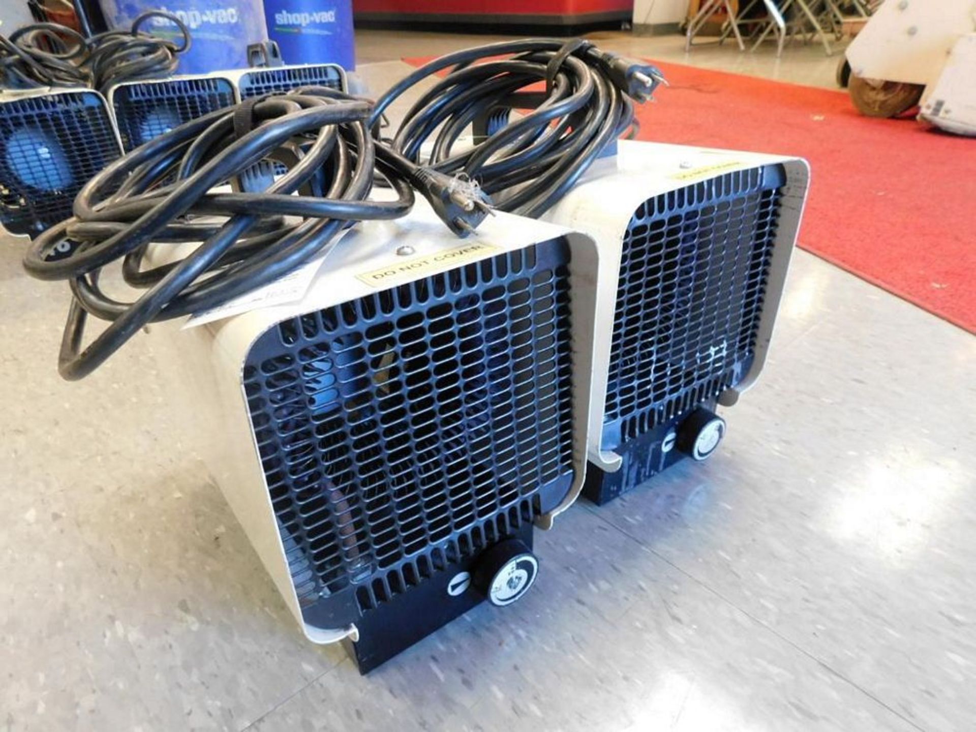 LOT: (2) Heat Wagon 1,500 watt Commercial/Industrial Movable Air Heaters (LOCATION: 318 N. Milwaukee