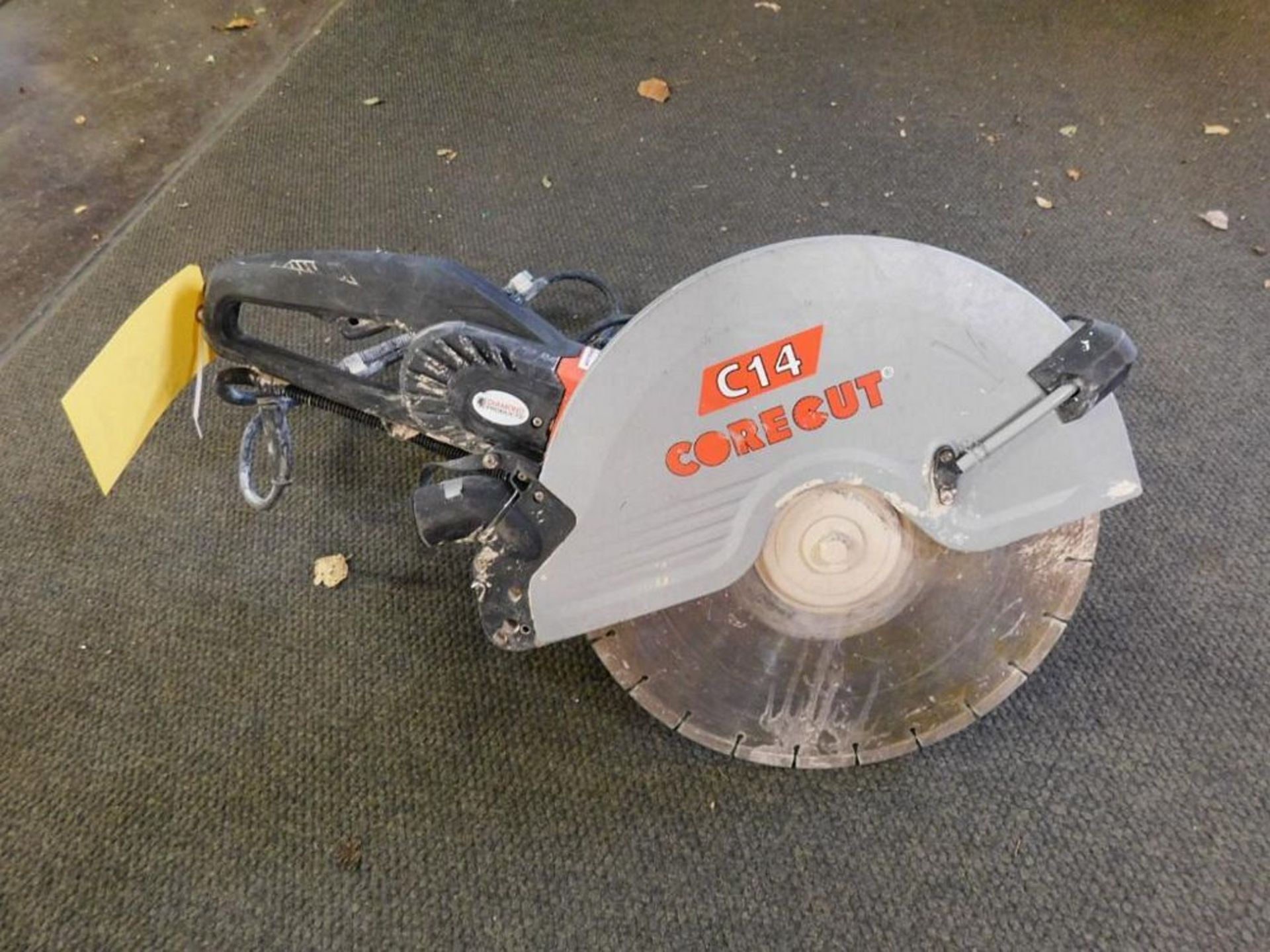 Core Cut C14 Electric Concrete Saw, 14" w/Diamond Blade (LOCATION: 318 N. Milwaukee Ave.,