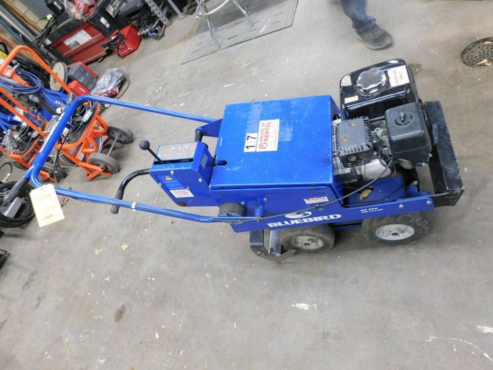 18" Bluebird Sod Cutter Model SC550 w/Honda GX160 Gas Motor (#17) (LOCATION: 318 N. Milwaukee - Image 2 of 6