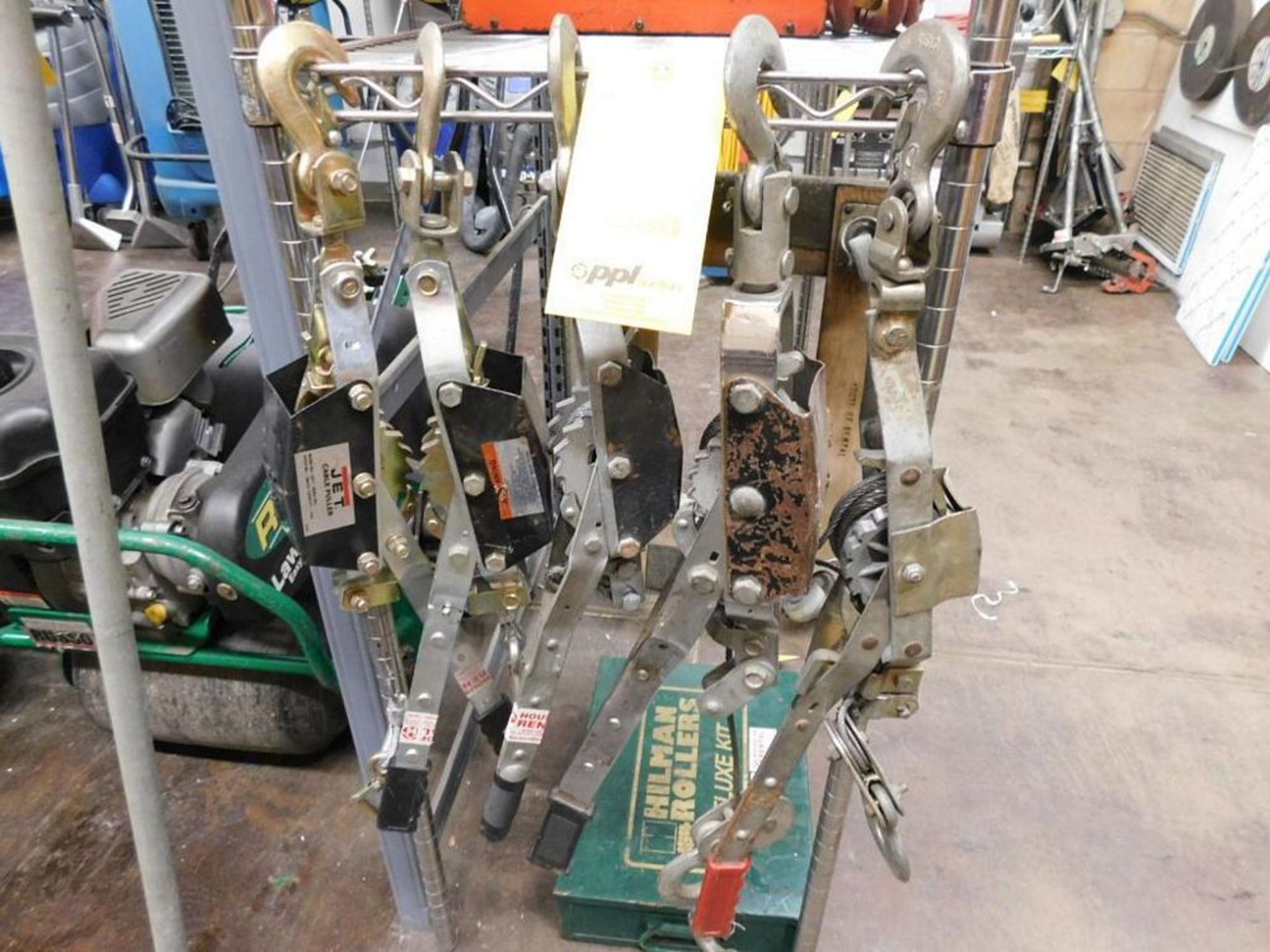LOT: (5) 1-Ton Cable Pullers (LOCATION: 318 N. Milwaukee Ave., Wheeling, IL 60090)