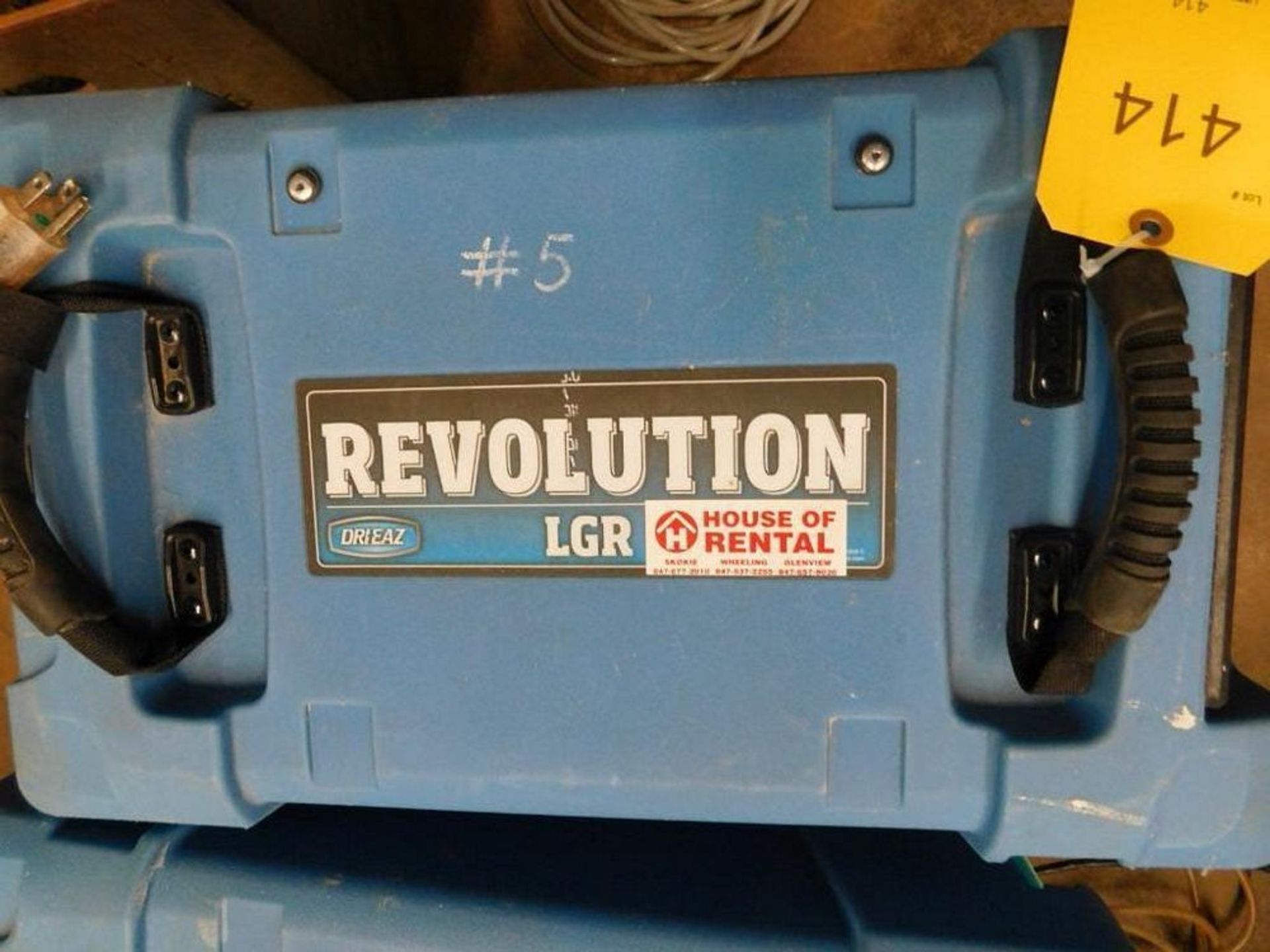 Dri-Eaz Revolution LGR Dehumidifier (LOCATION: 318 N. Milwaukee Ave., Wheeling, IL 60090) - Image 4 of 6