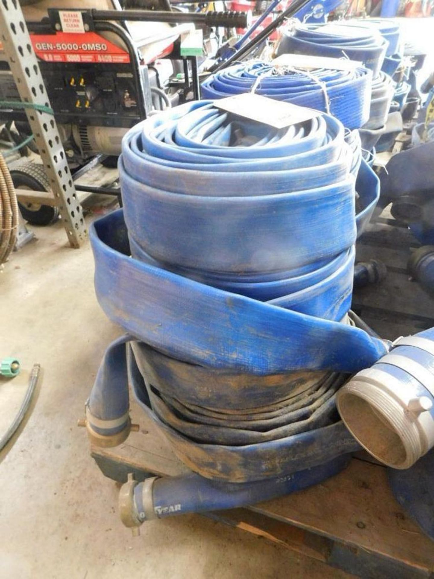 LOT: (5) Assorted 2" Discharge Hoses (LOCATION: 318 N. Milwaukee Ave., Wheeling, IL 60090)