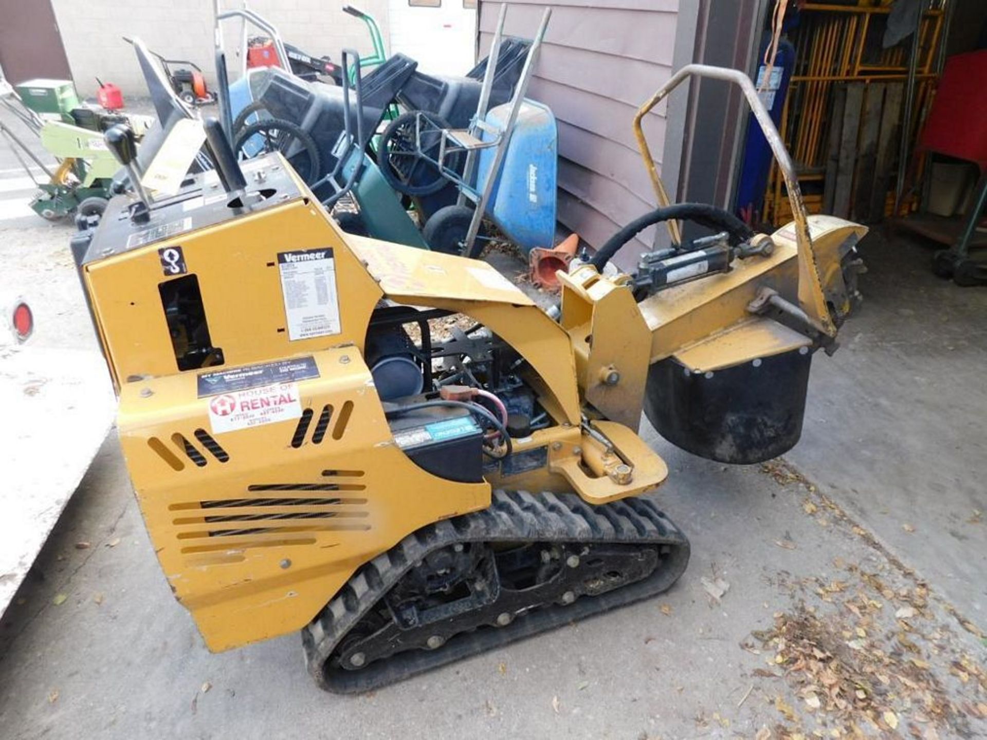 2016 Vermeer SC30 TX Gas Stump Cutter, VIN 1VRC070N1F1001131, 803 Indicated Hours (#1) (LOCATION: