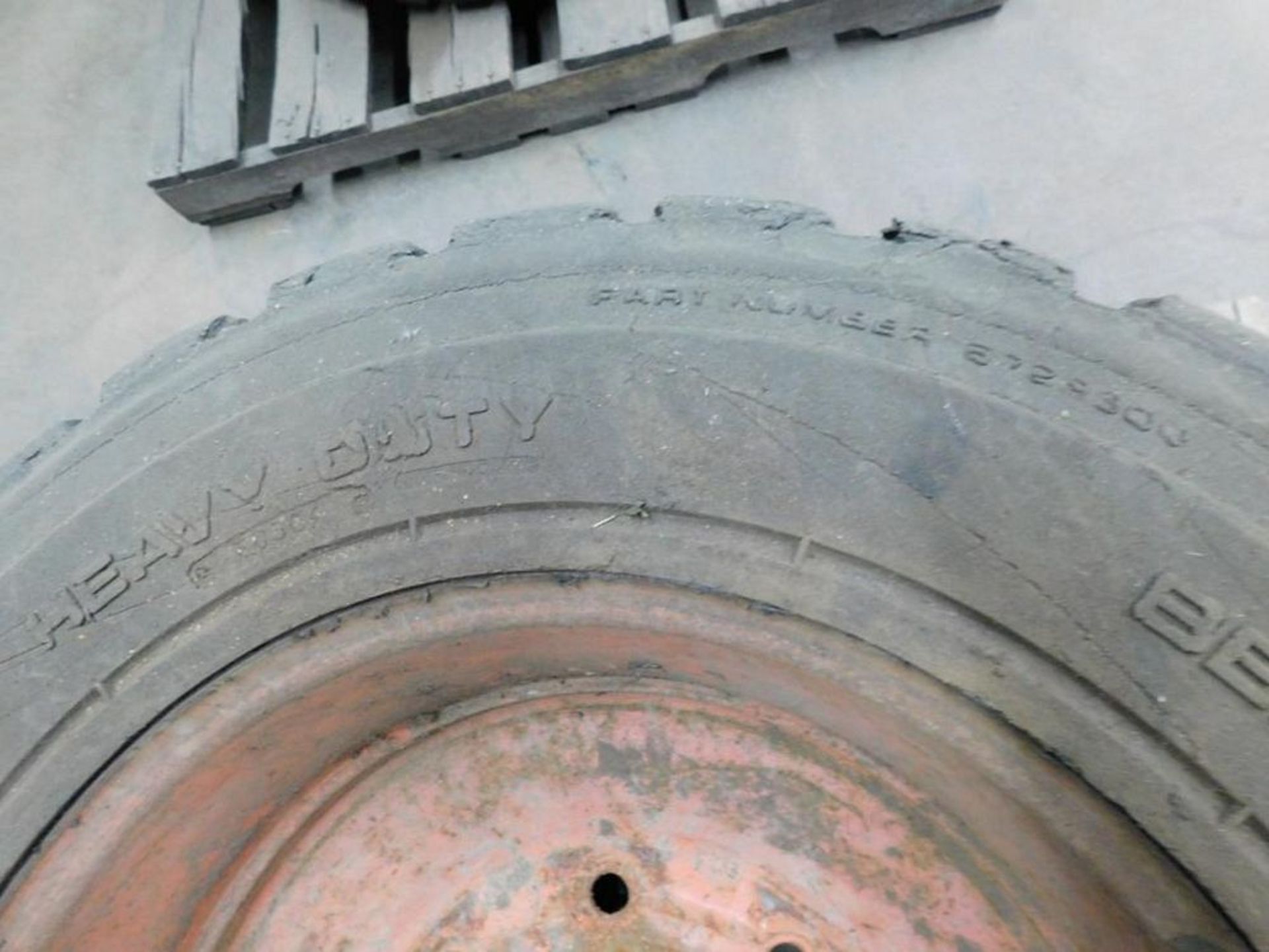 LOT: (2) Bobcat Heavy Duty 10-16.5" NHS Tires, Bead Guard, Tubeless (LOCATION: 318 N. Milwaukee - Image 6 of 6