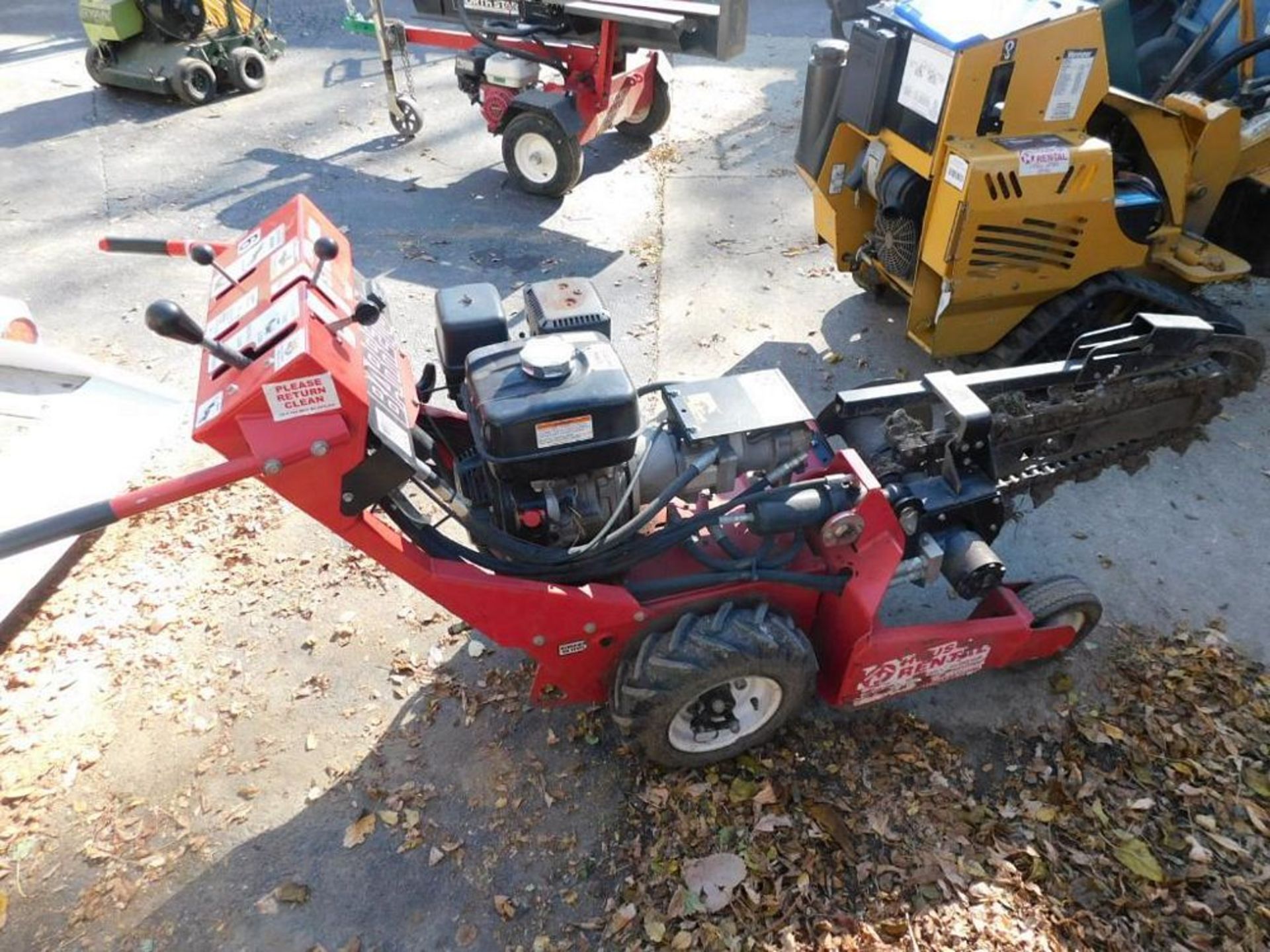 Barreto 6" x 24" Hydrostatic Trencher, M2492 (LOCATION: 318 N. Milwaukee Ave., Wheeling, IL 60090)