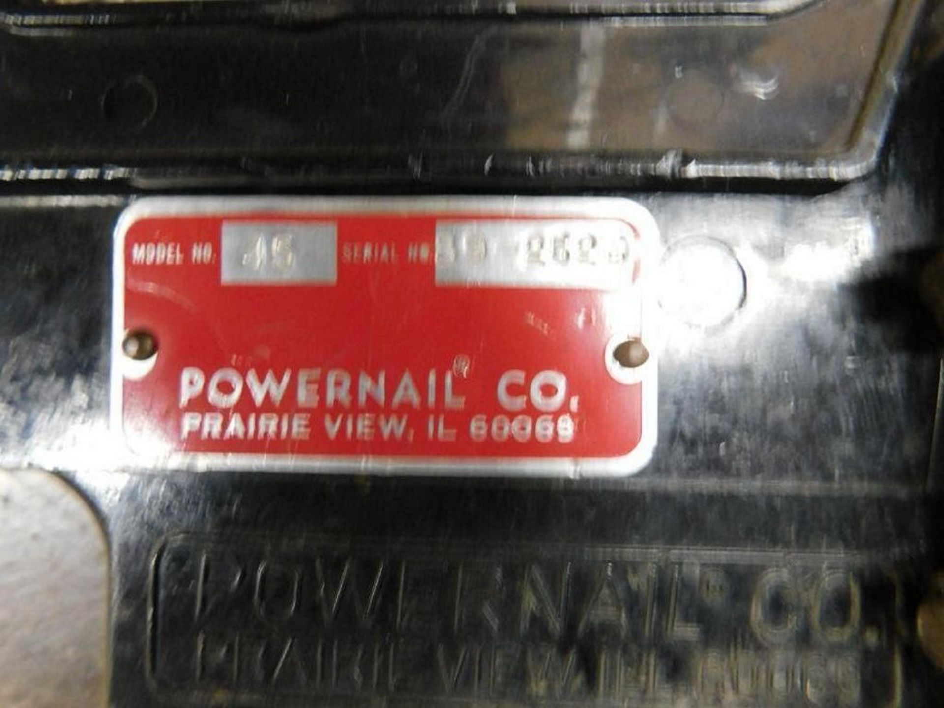 Powernail Manual Hardwood Floor Nailer, Model 45 (LOCATION: 318 N. Milwaukee Ave., Wheeling, IL - Image 3 of 4