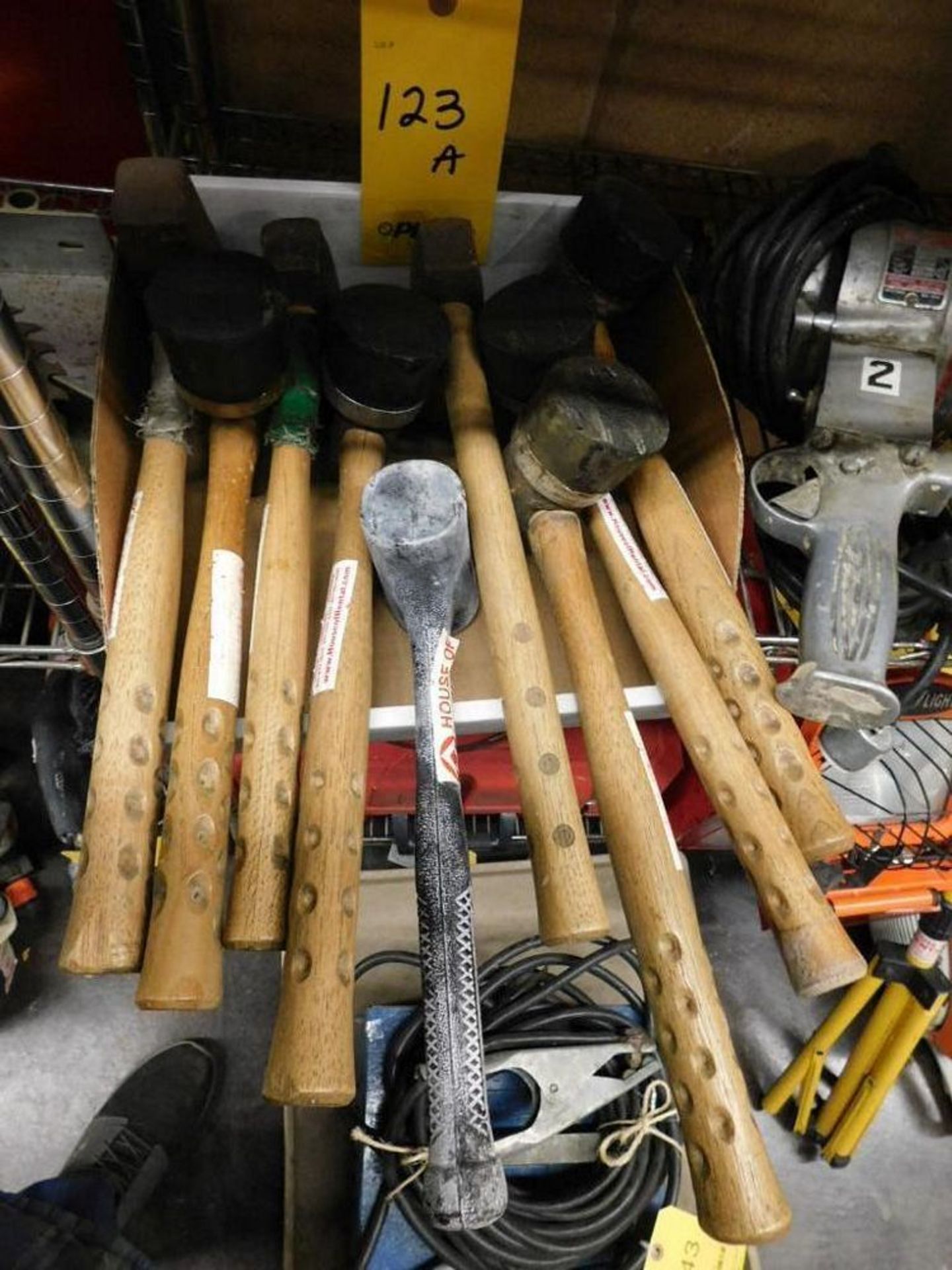 LOT: (8) Manual Nailer Mallets (LOCATION: 318 N. Milwaukee Ave., Wheeling, IL 60090)