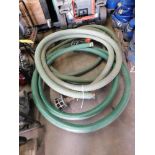 LOT: (3) Assorted 2" Trash Pump Intake Hoses with Strainers (LOCATION: 318 N. Milwaukee Ave.,