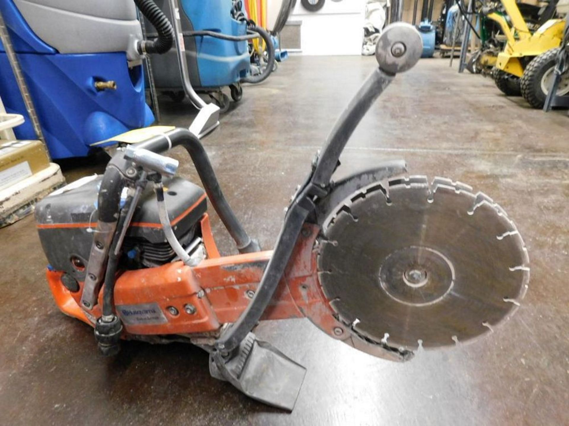 Husqvarna K760 Cut-N-Break Gas Saw w/Tool (LOCATION: 318 N. Milwaukee Ave., Wheeling, IL 60090)