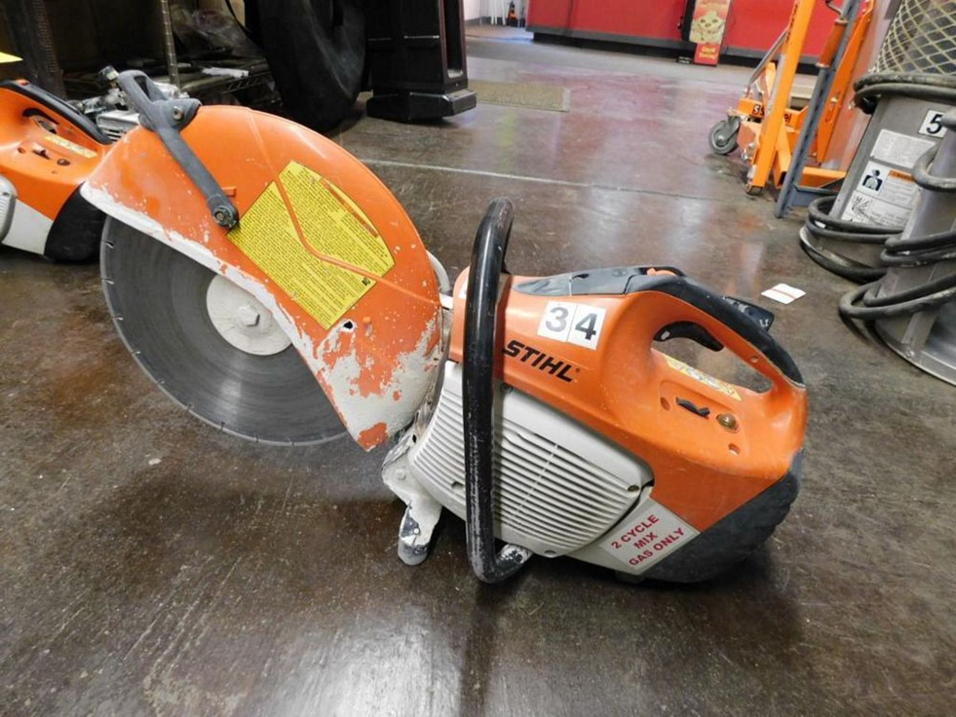 Stihl TS420 14" Gasoline Concrete Saw (LOCATION: 318 N. Milwaukee Ave., Wheeling, IL 60090) - Image 4 of 4