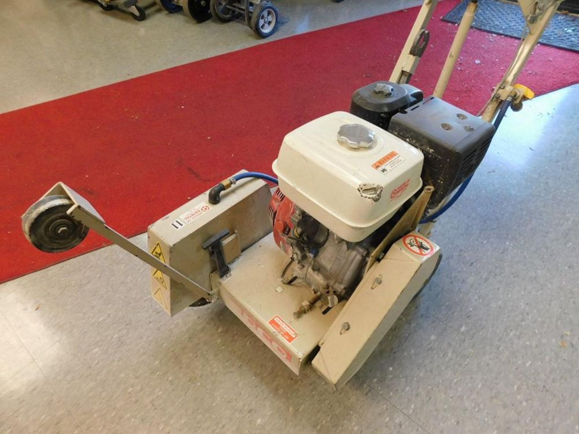 Edco SK14-13H 14" Walk Behind Concrete Saw w/Honda 390 Gasoline Motor, S/N 080310130 (LOCATION: - Image 5 of 6