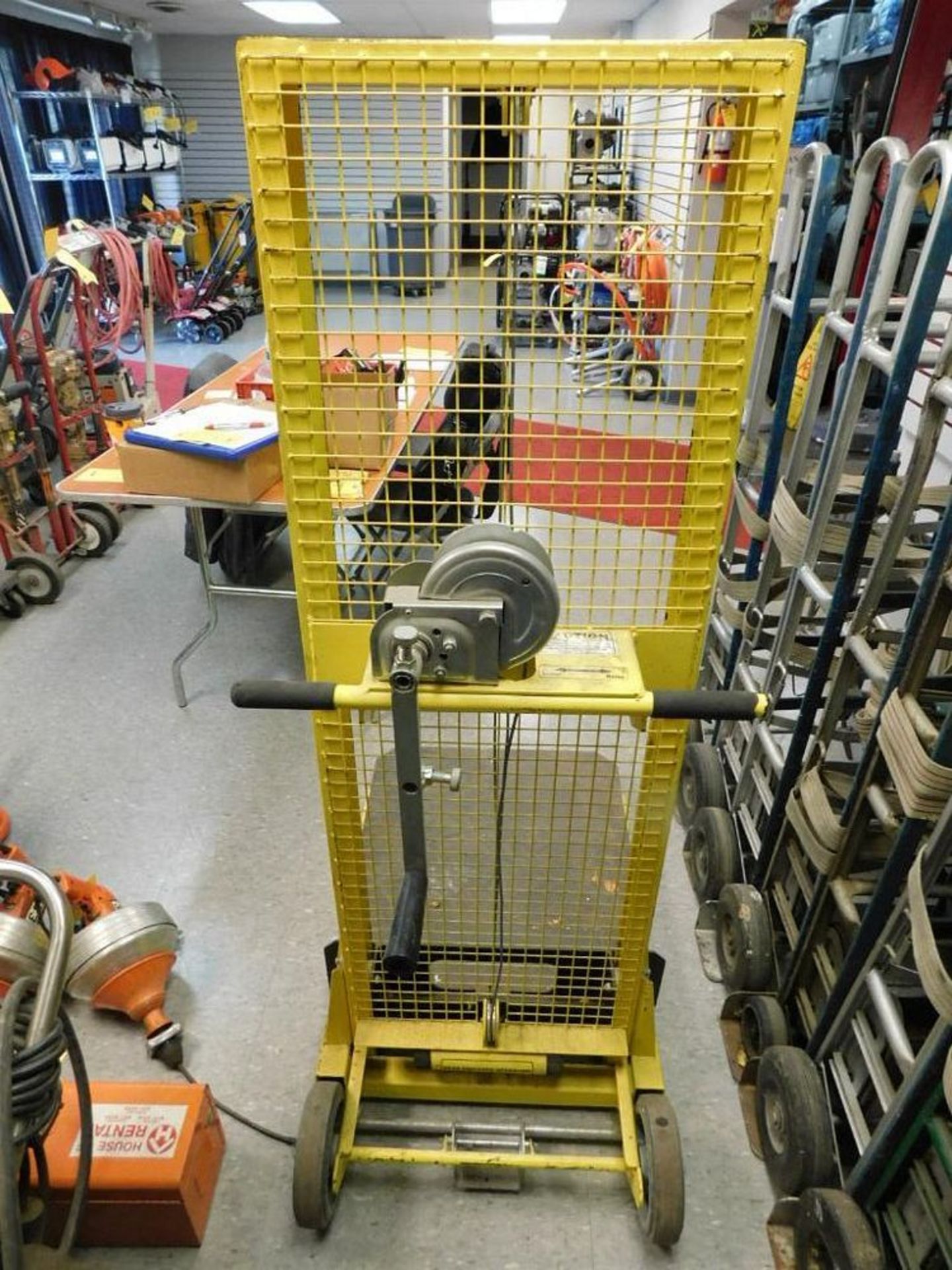 53" Manual Stacker Lift, 28" x 24" Platform (LOCATION: 318 N. Milwaukee Ave., Wheeling, IL 60090) - Image 3 of 4