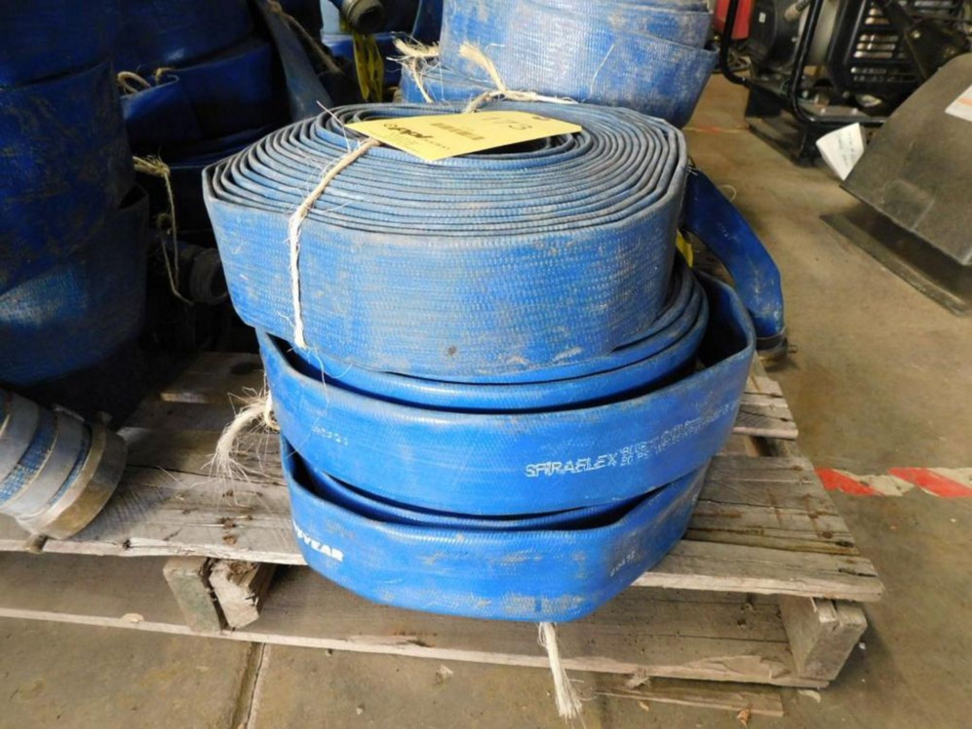 LOT: (3) Assorted 2" Discharge Hoses (LOCATION: 318 N. Milwaukee Ave., Wheeling, IL 60090)