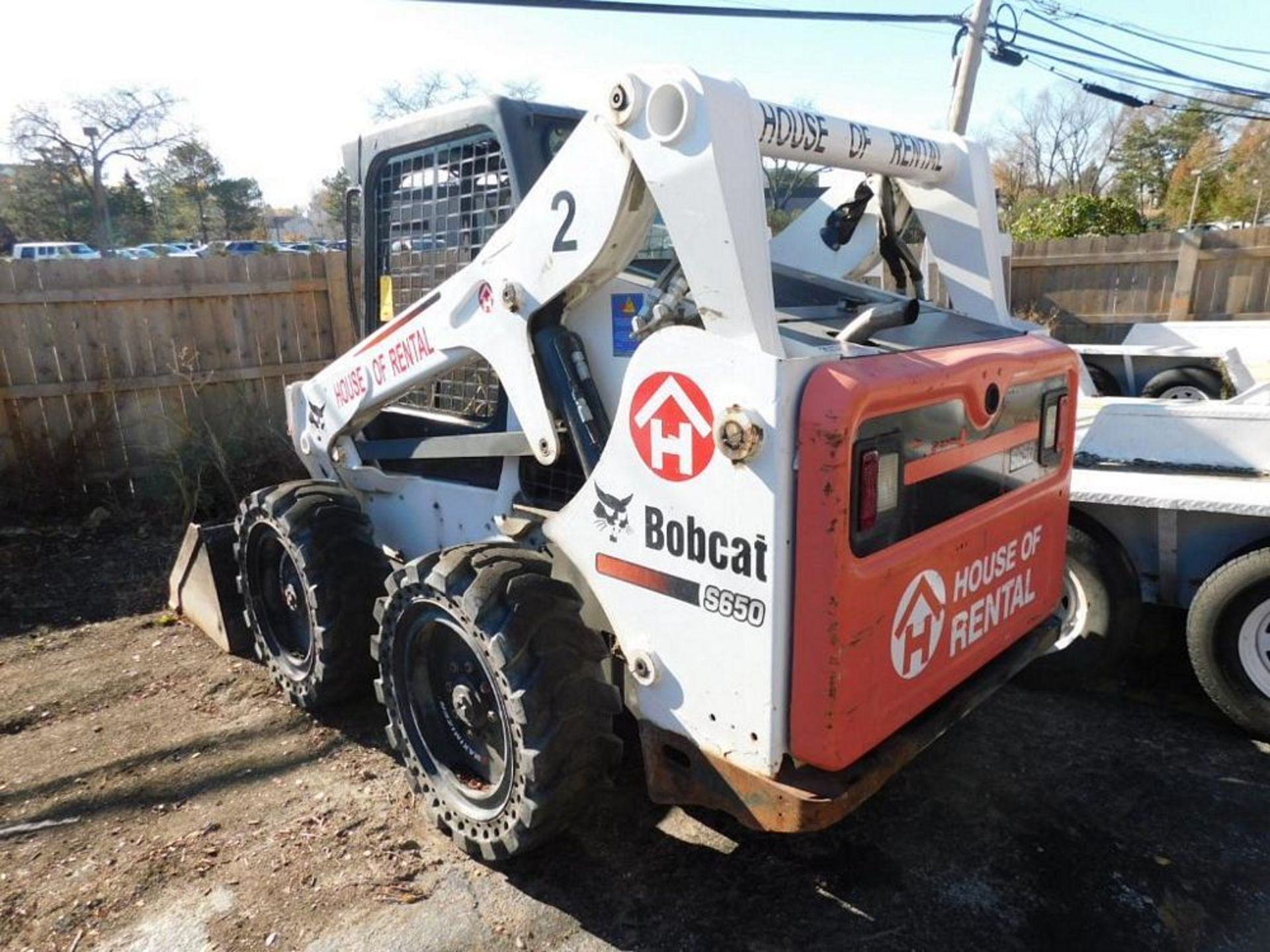 2011 Bobcat S650 Skid Steer, S/N A3NV14155, 6 ft. General Purpose Bucket, 868 Hours Indicated ( - Image 3 of 12