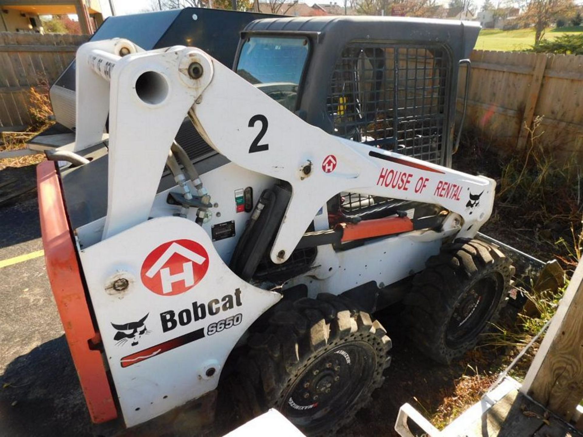 2011 Bobcat S650 Skid Steer, S/N A3NV14155, 6 ft. General Purpose Bucket, 868 Hours Indicated ( - Image 4 of 12