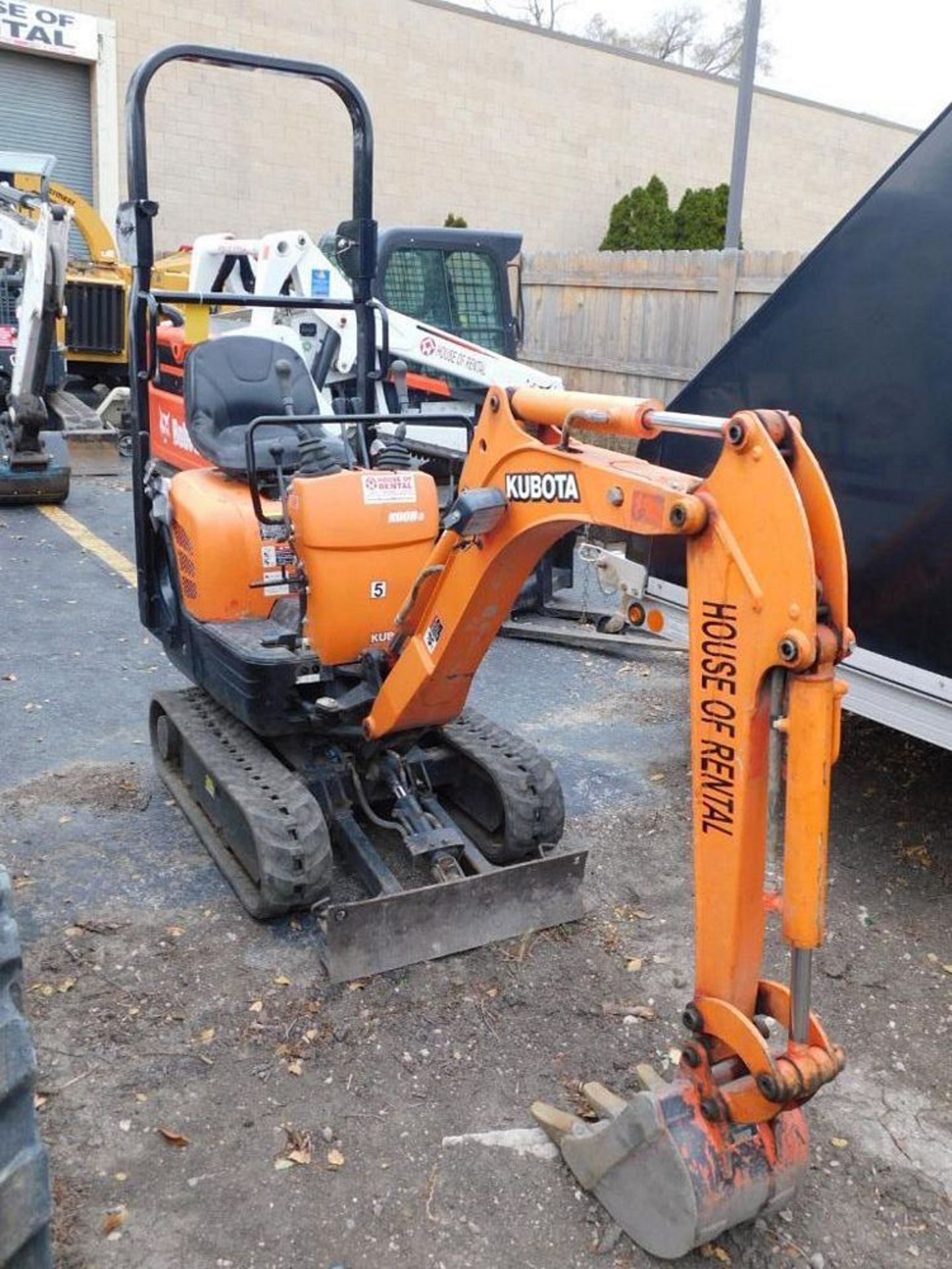 Kubota K008-3 Compact Excavator, VIN JKUK0081T01H40903, S/N 40903, 704 Hours Indicated (LOCATION: