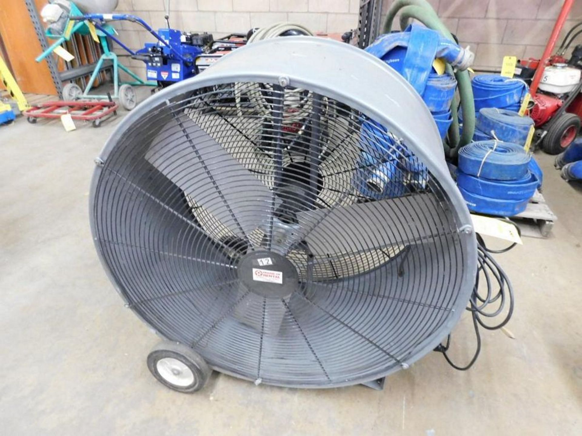 36" Dia. Drum Fan (LOCATION: 318 N. Milwaukee Ave., Wheeling, IL 60090)