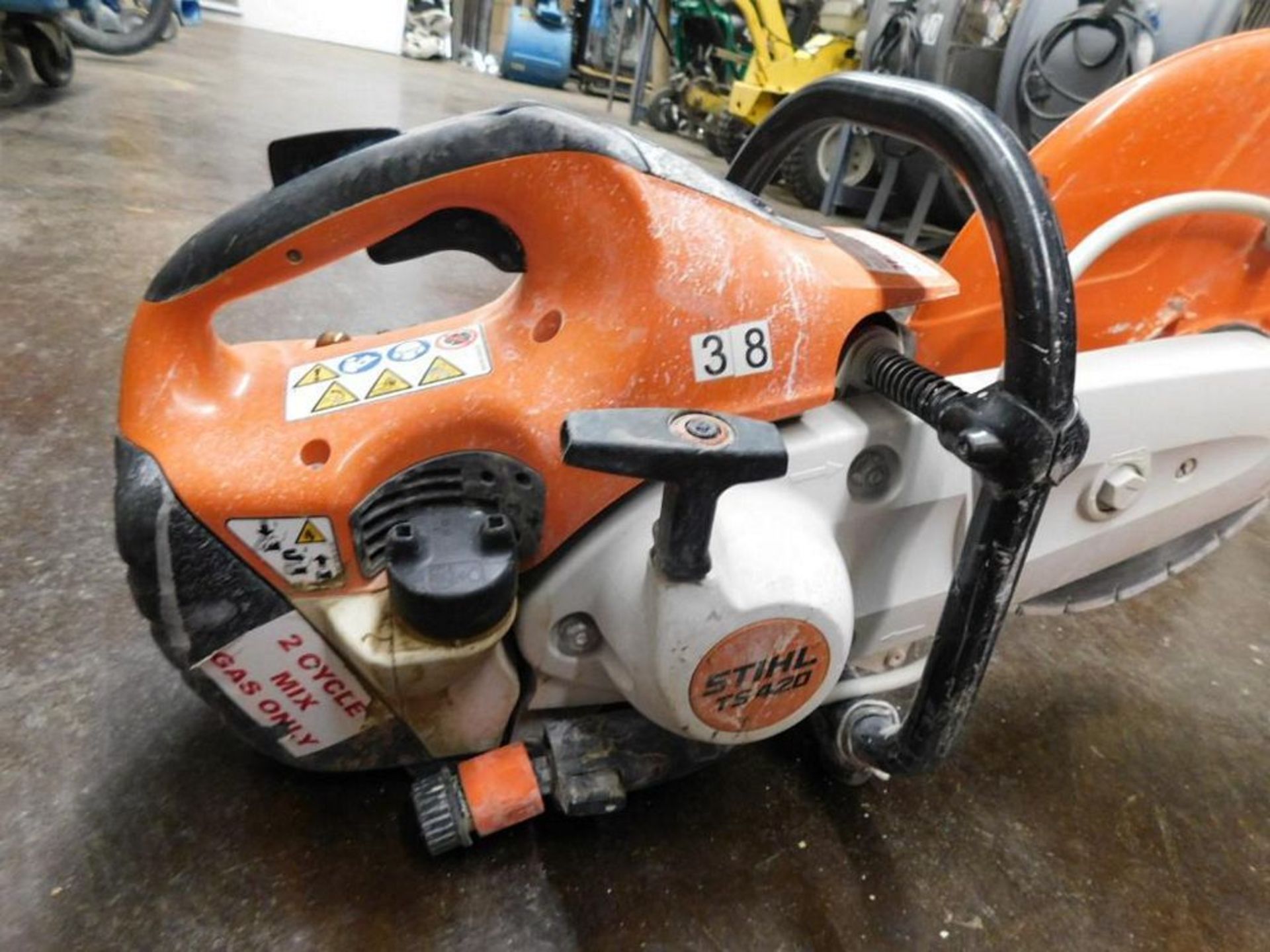 Stihl TS420 14" Gasoline Concrete Saw (LOCATION: 318 N. Milwaukee Ave., Wheeling, IL 60090) - Image 2 of 4