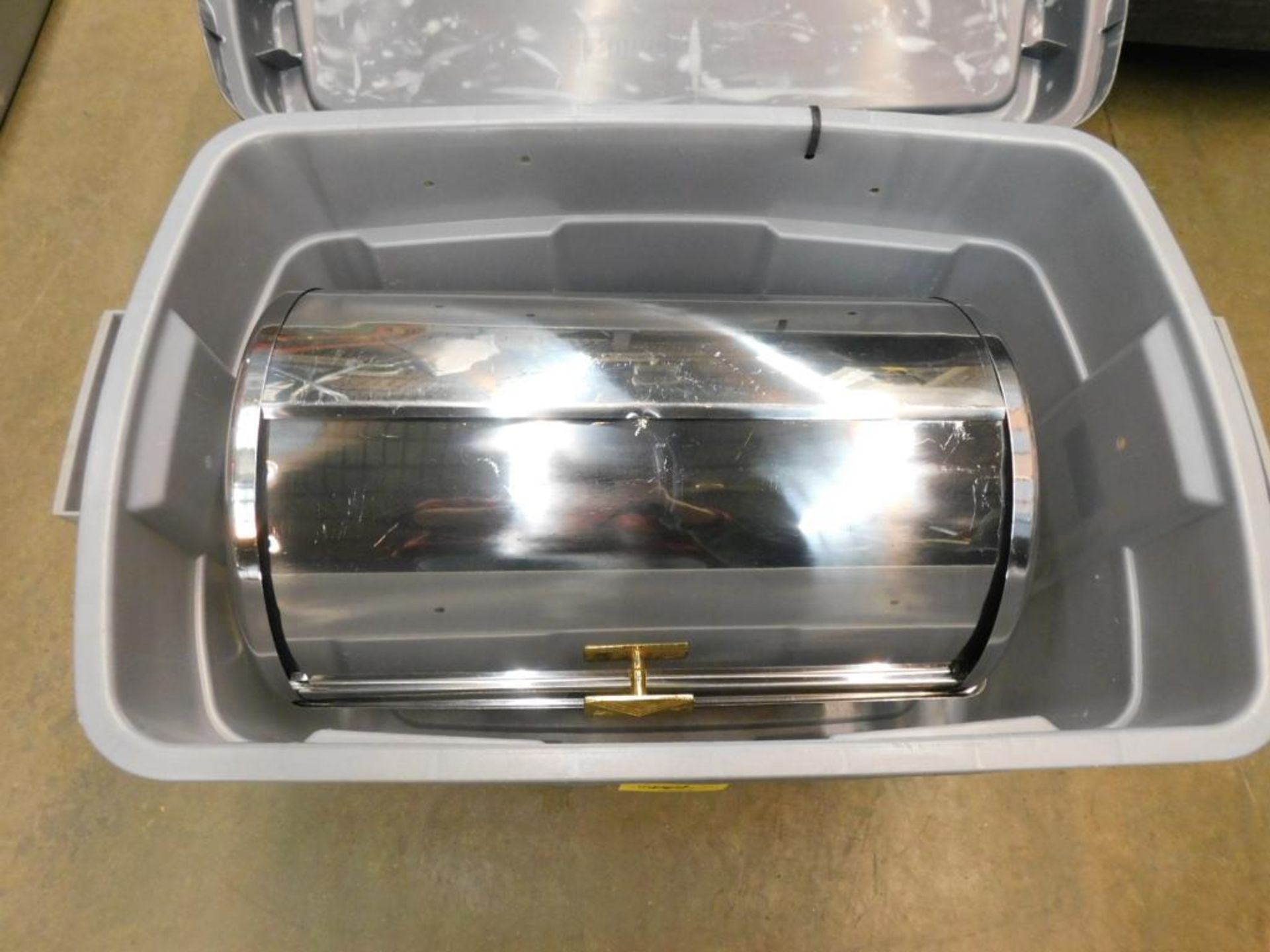 12” x 20" Roll Top Chafer Dish (LOCATION: 1766 Waukegan Rd., Glenview, IL 60025)