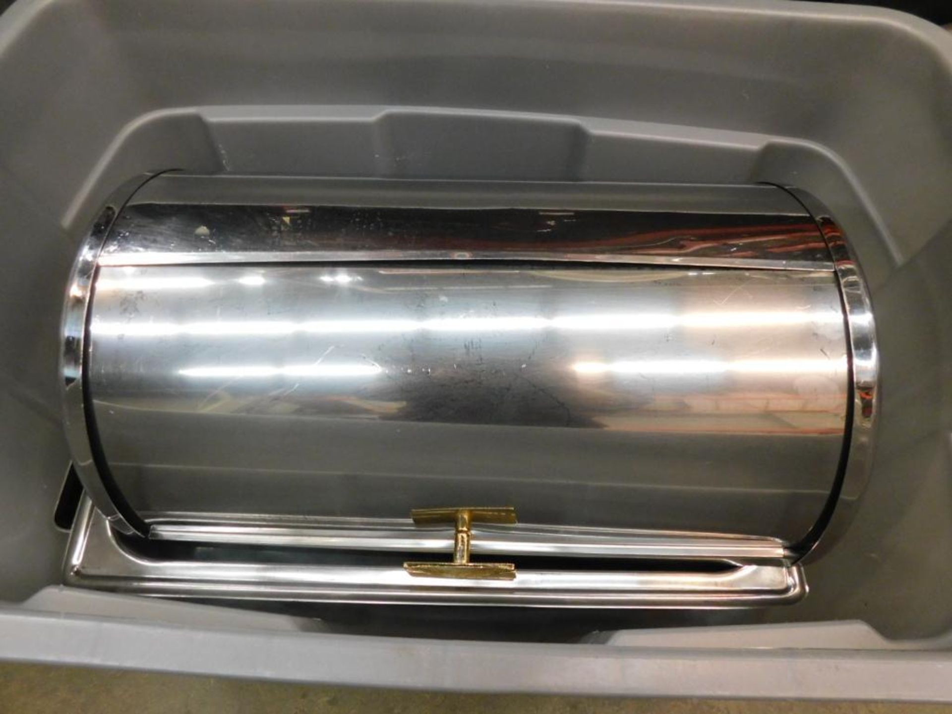 12” x 20" Roll Top Chafer Dish (LOCATION: 1766 Waukegan Rd., Glenview, IL 60025)