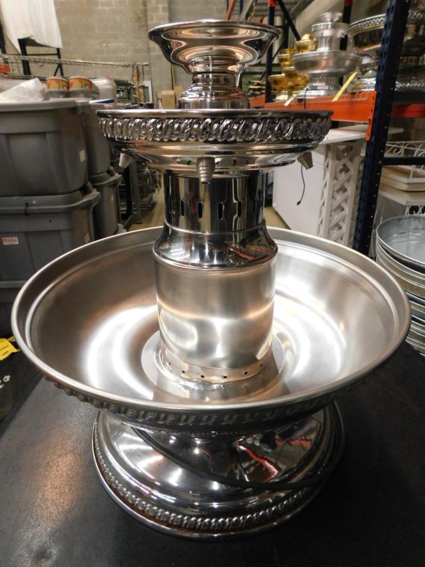 Stainless Steel Champagne Fountain, 5-Gallon (LOCATION: 1766 Waukegan Rd., Glenview, IL 60025) - Image 3 of 3