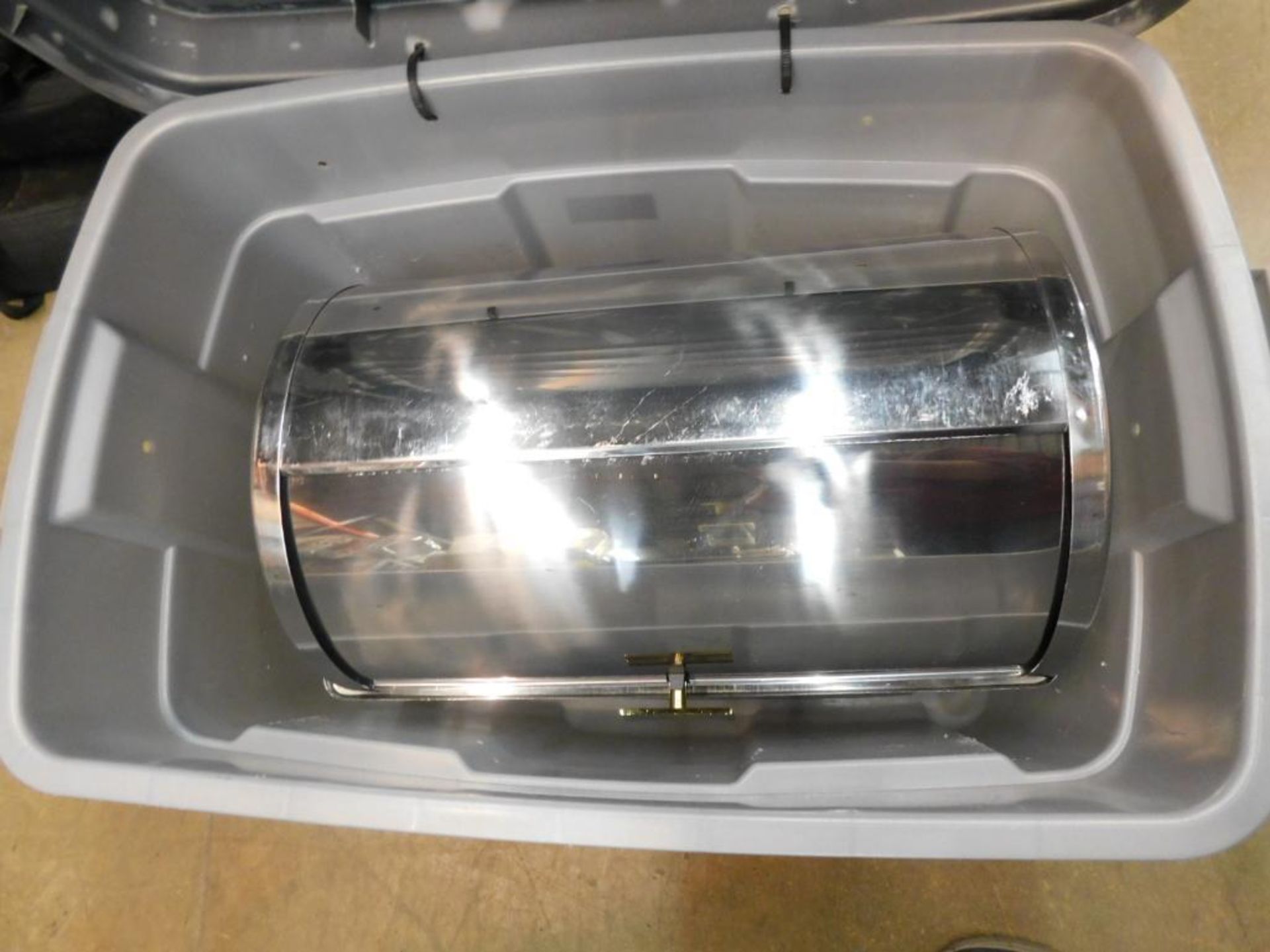12” x 20" Roll Top Chafer Dish (LOCATION: 1766 Waukegan Rd., Glenview, IL 60025)