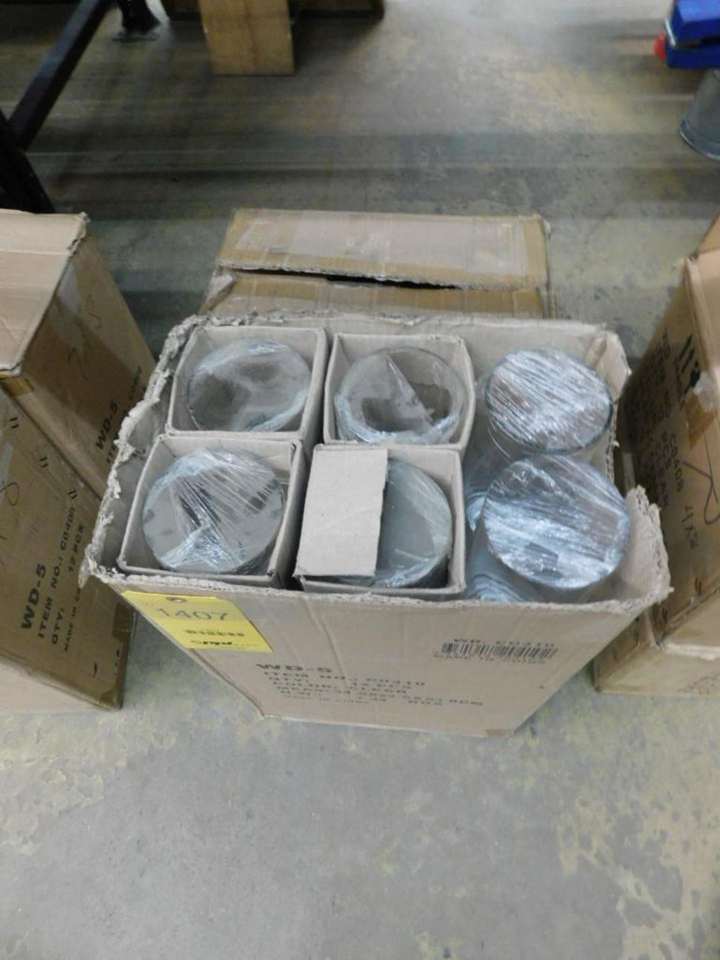 LOT: (2) Boxes of 4" x 10" Glass Cylinder Vases (LOCATION: 1766 Waukegan Rd., Glenview, IL 60025) - Image 2 of 2