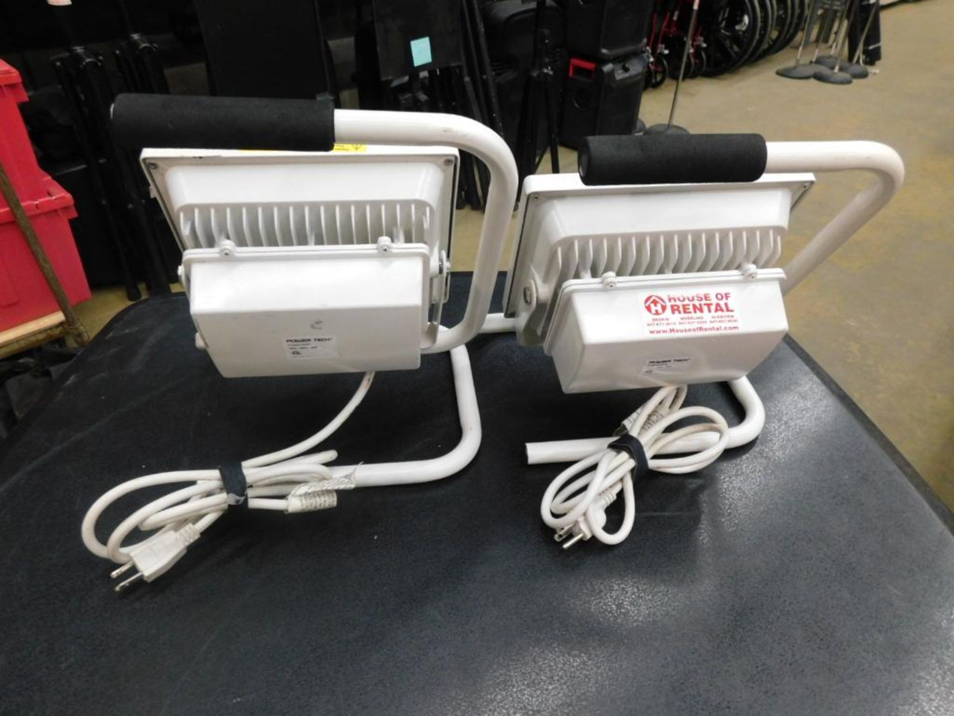 LOT: (2) Work Lights (LOCATION: 1766 Waukegan Rd., Glenview, IL 60025) - Image 2 of 3