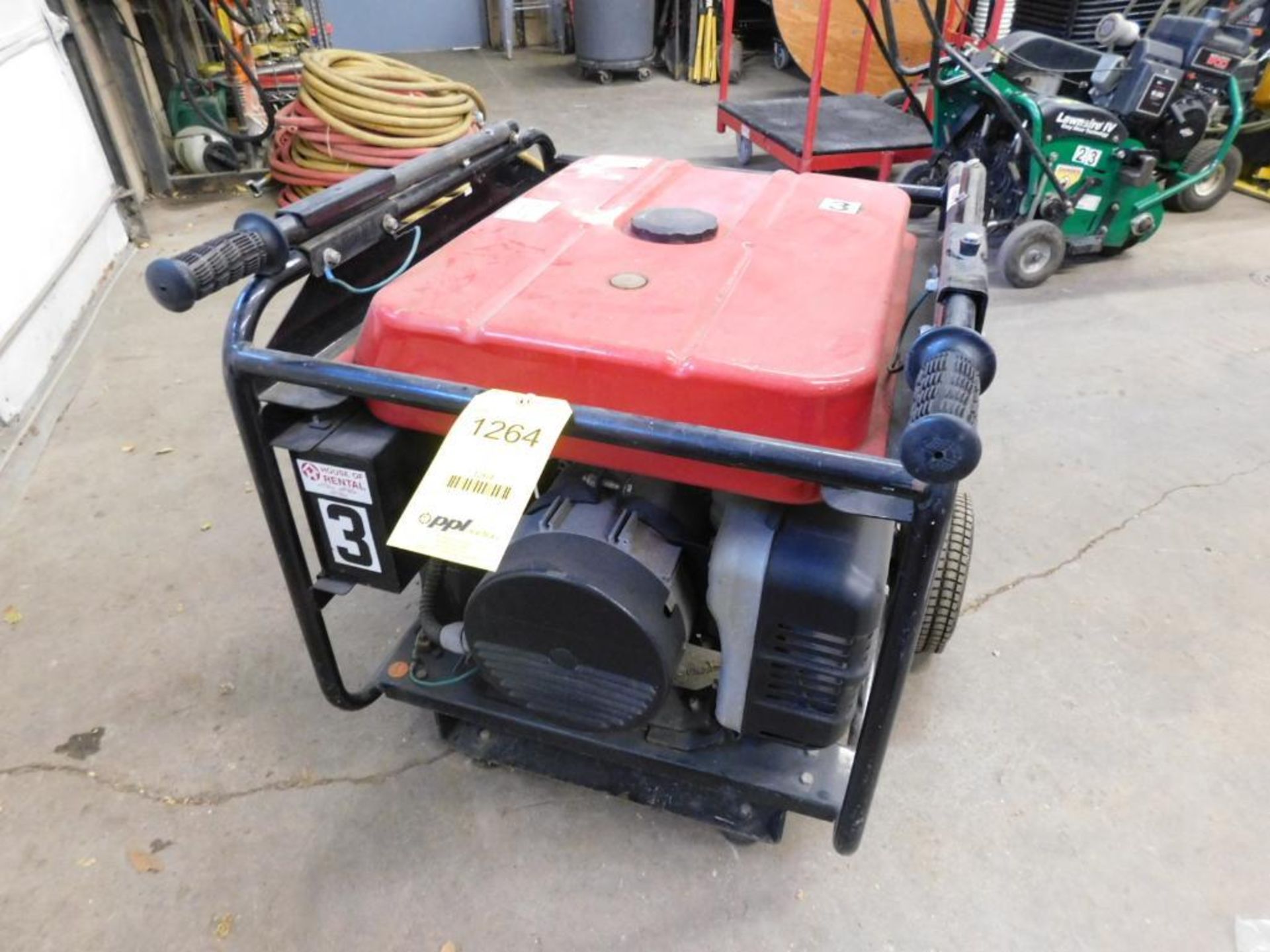 Mi-T-M Gen-800-OMSE 8000 Watt Gas Generator w/Subaru Motor, S/N 40020438, 13.5 HP, 29-38 amp., 315 - Image 5 of 9