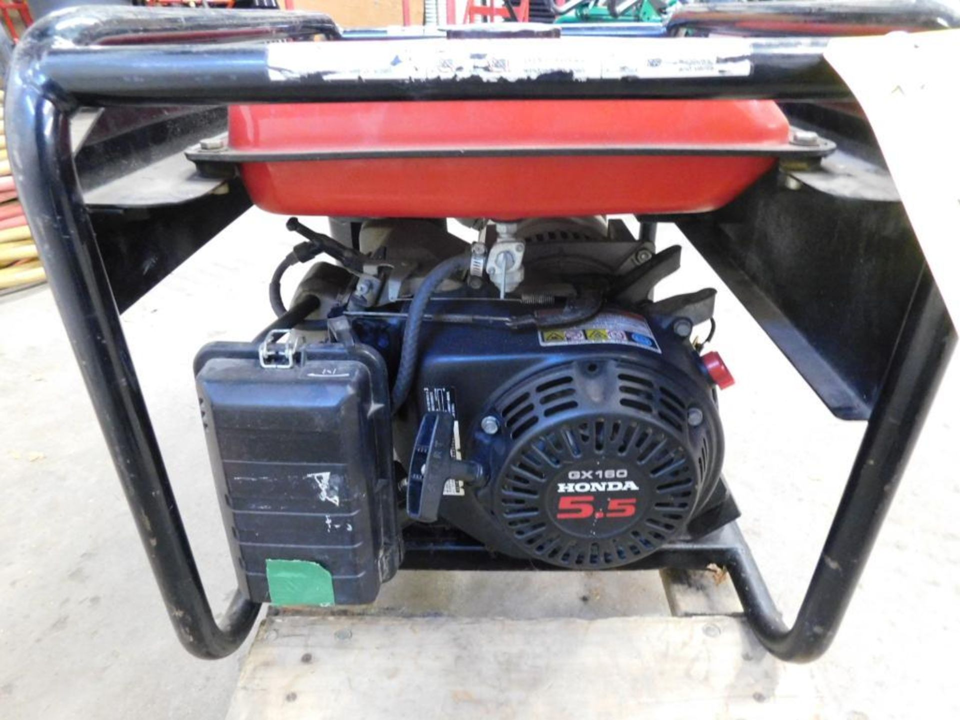 Mi-T-M Gen-3000-1MHO 3000 Watt Gas Generator w/Honda GX160 5.5 Motor, S/N 40037068, 01-18 amp. (#31) - Image 7 of 8