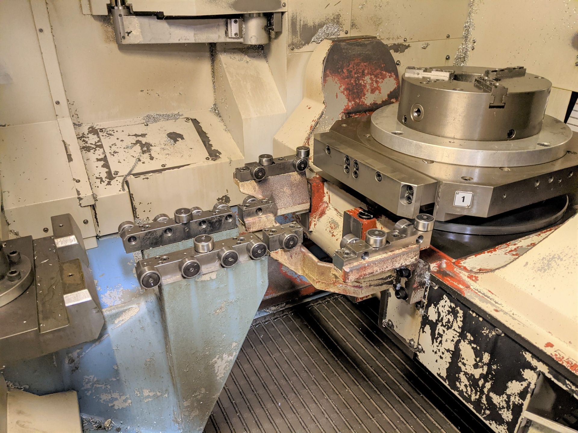 MAZAK VARIAXIS 630-5X CNC 5-AXIS VERTICAL MACHINING CNETER W/PALLET CHANGER - Image 11 of 19
