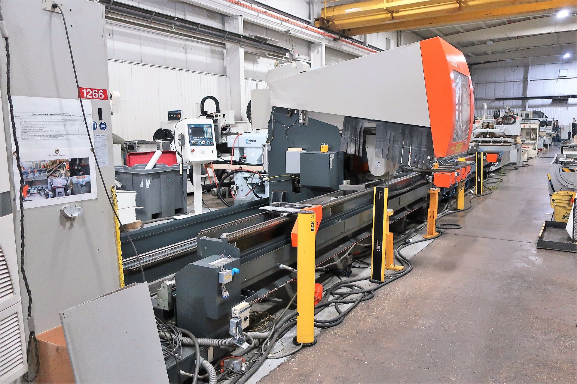 ELUMATEC SBZ 150 5-AXIS CNC 10 METER PROFILE ROUTER, NEW 2007 - Image 2 of 16