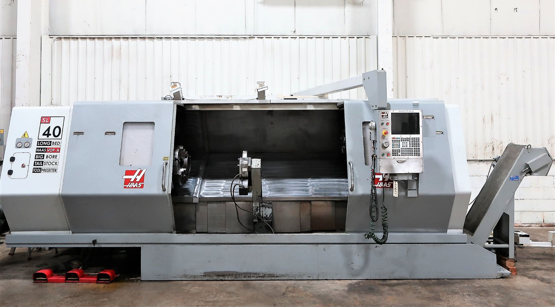 25.5" X 80" HAAS SL-40LB 2-AXIS CNC TURNING CENTER LATHE, NEW 2007