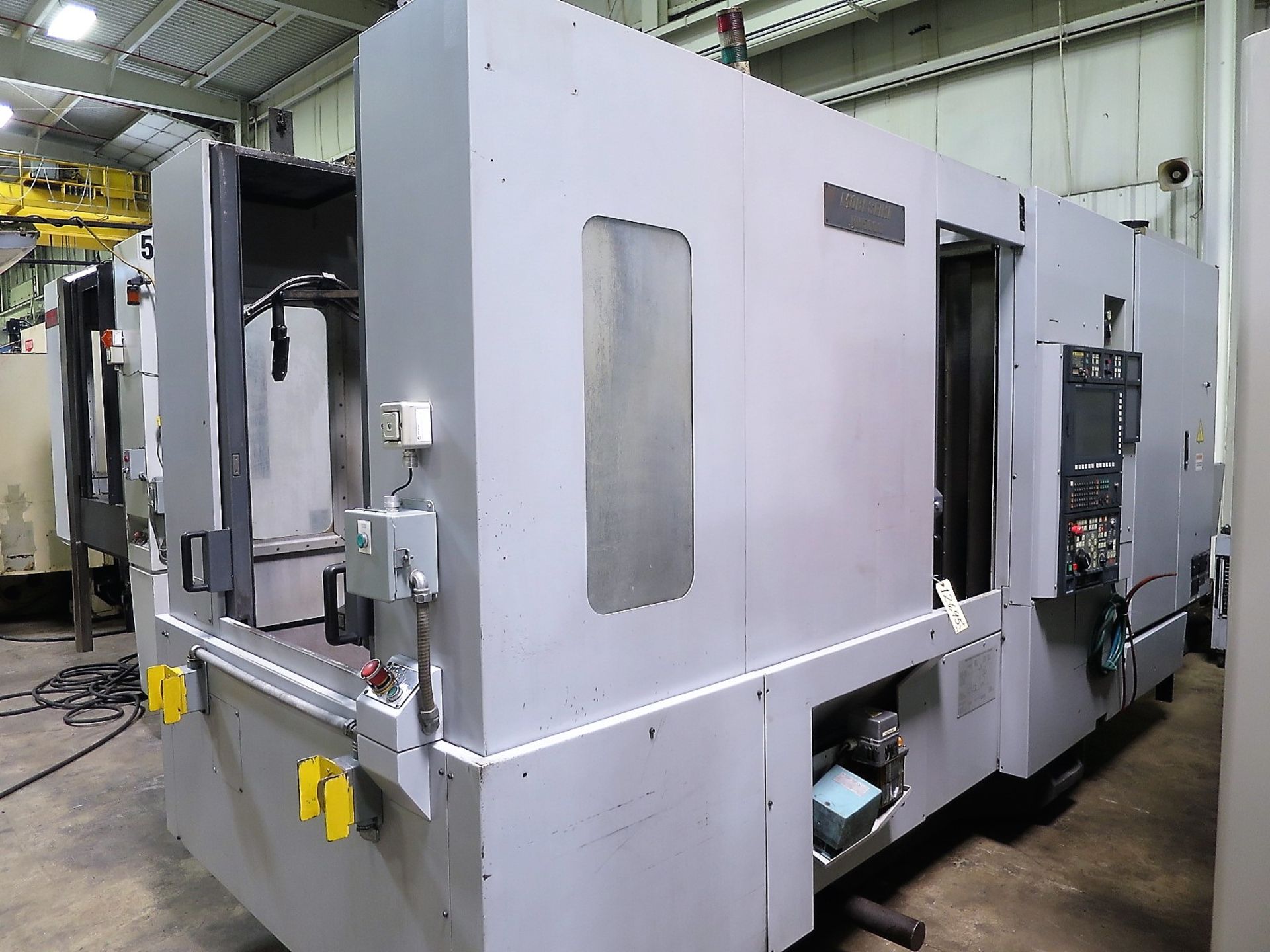 MORI SEIKI NH5000/50 CNC HORIZONTAL MACHINING CENTER, S/N NH501EC0826, NEW 2005